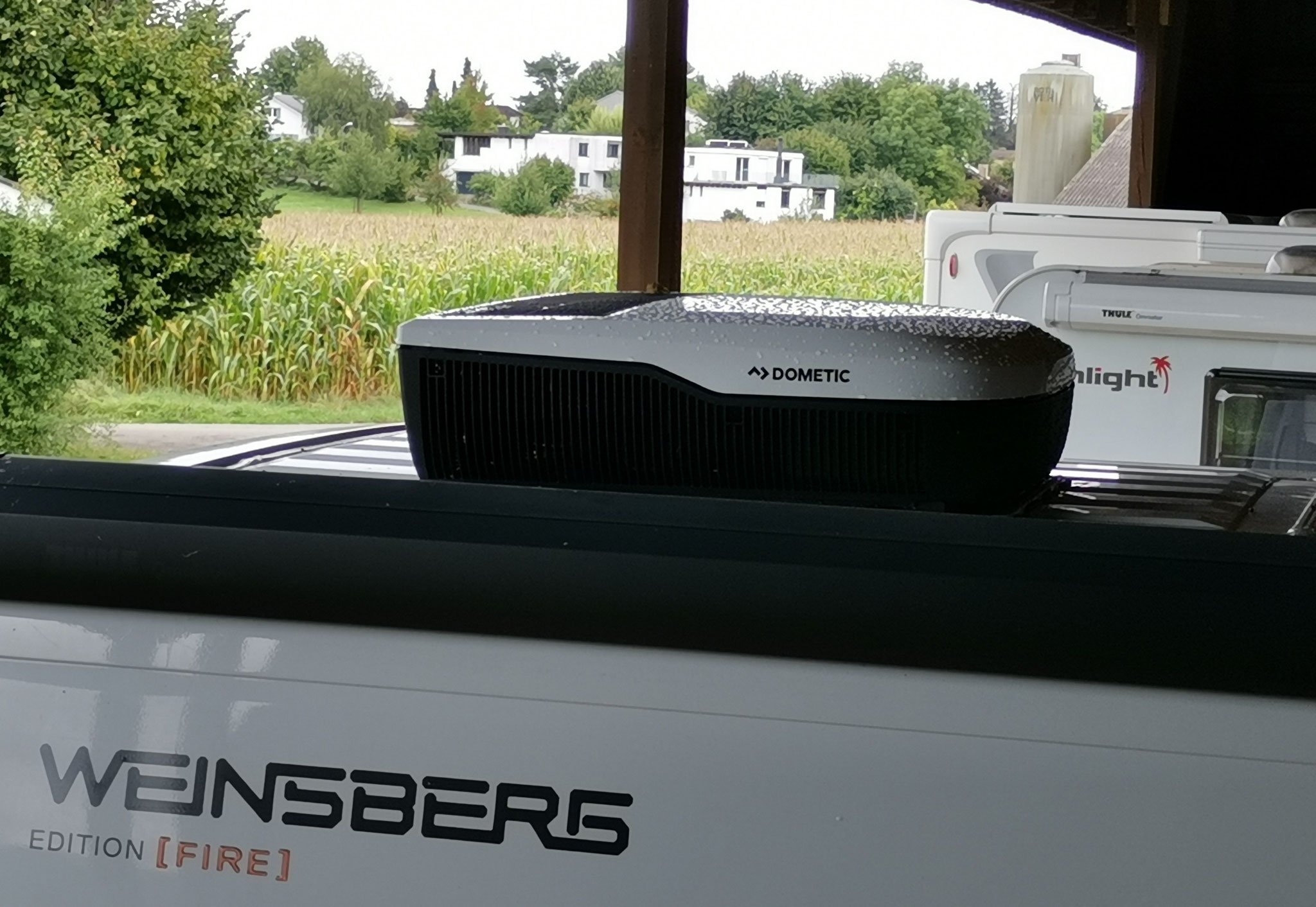 Nachher: Einbau Dachklima