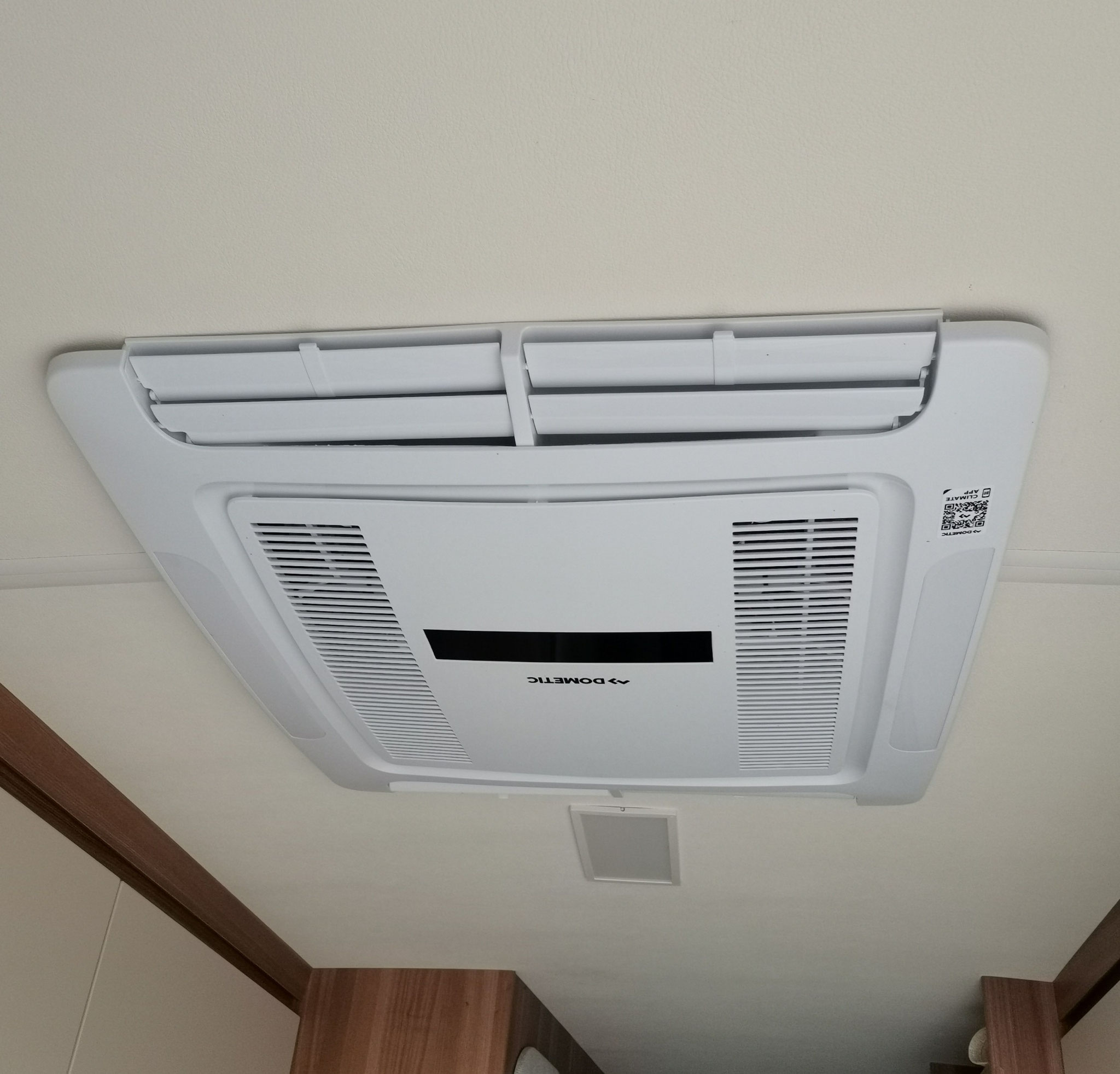 Nachher: Einbau Dachklima