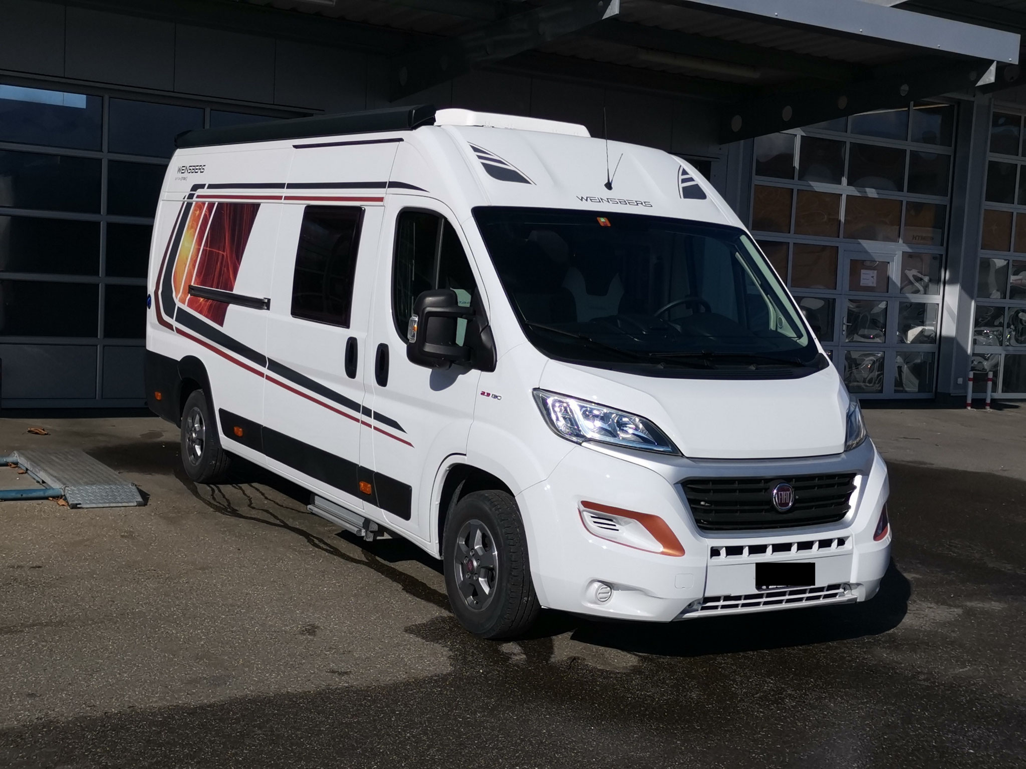 Vorher: Einbau Dachklima