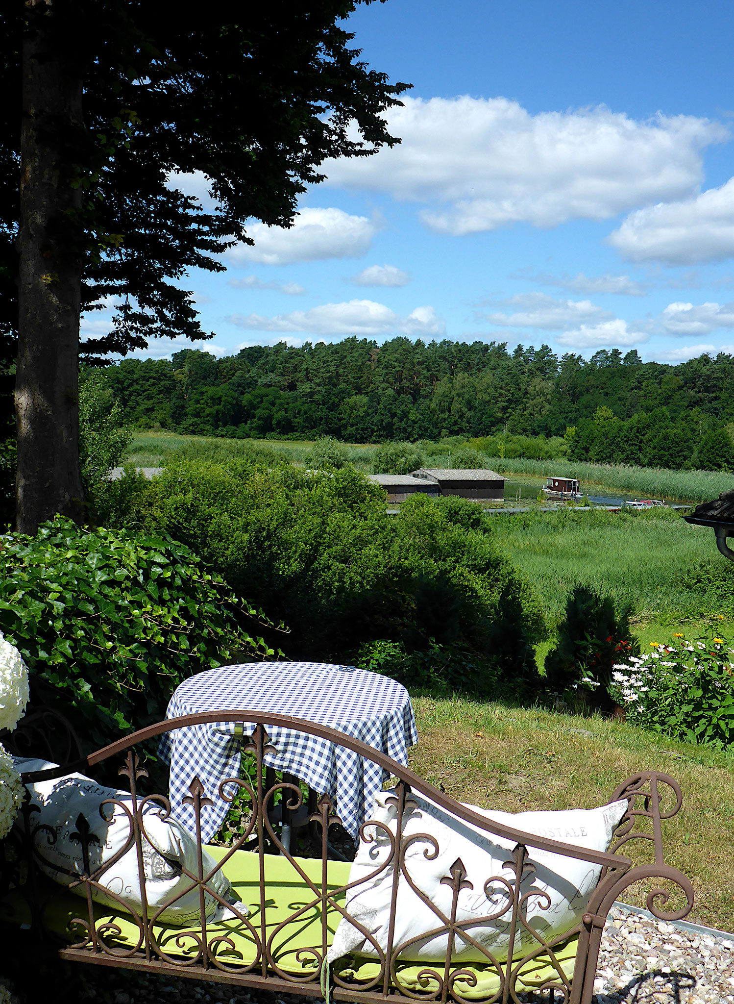 Aussicht von Gästeterrasse