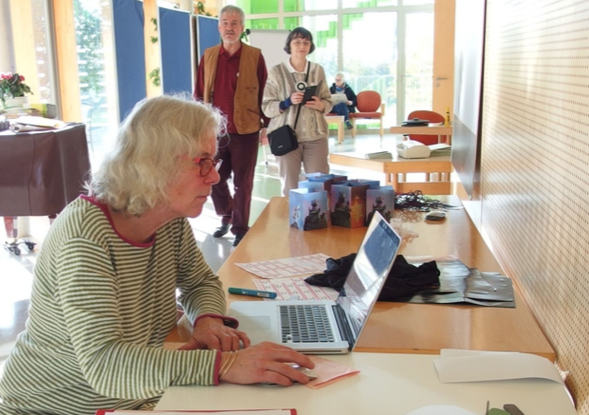 Marlene Gmelin, Martin und Brigitta Bosshard...