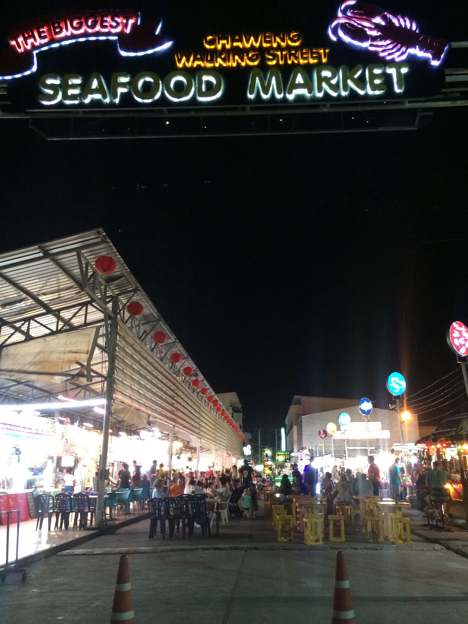 Ist eigentlich kein "Seafood Market", sondern ein Streetfood Market ;)