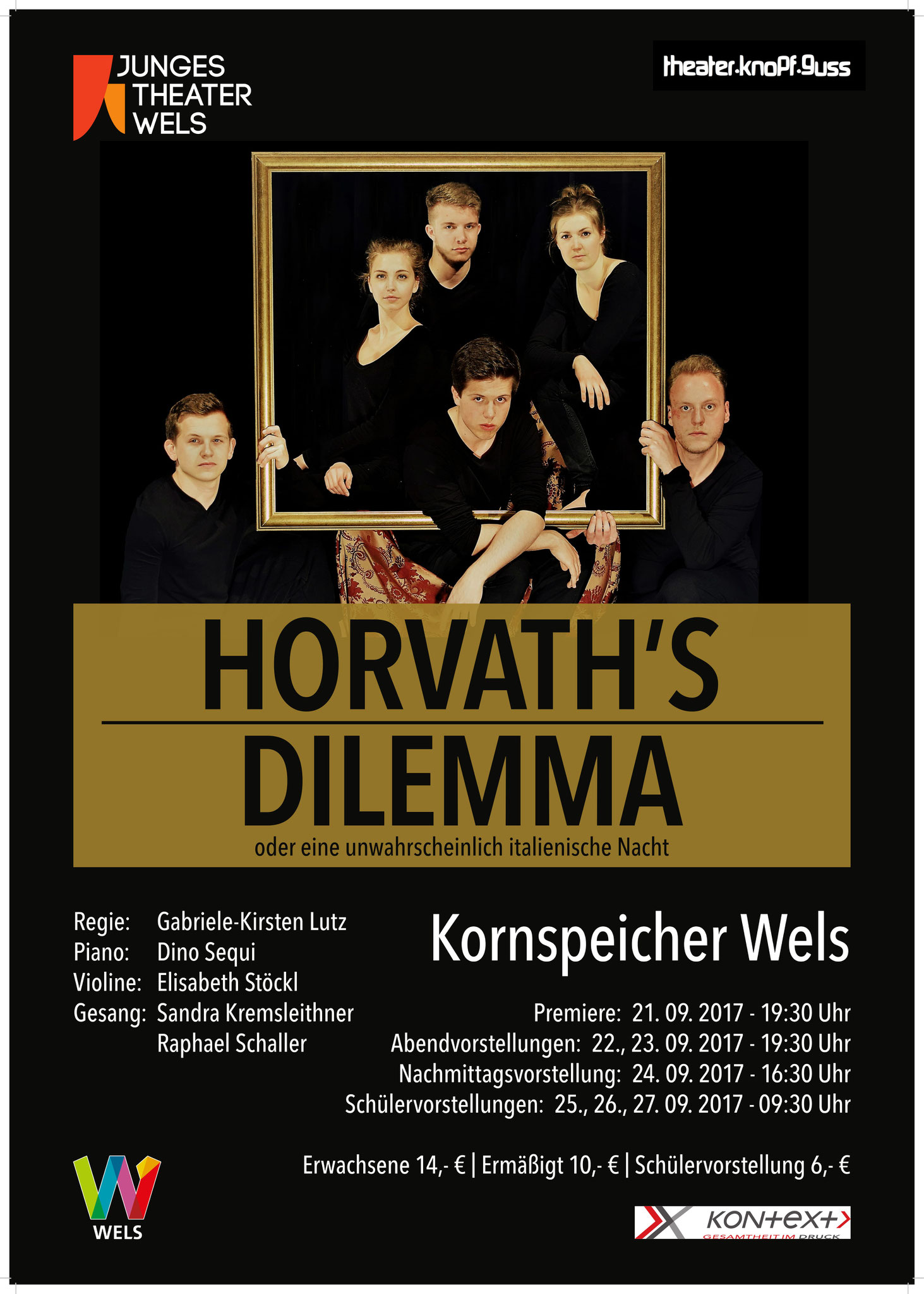 Grafikdesing: Claudia Pichler, Bild: Junges Theater Wels 