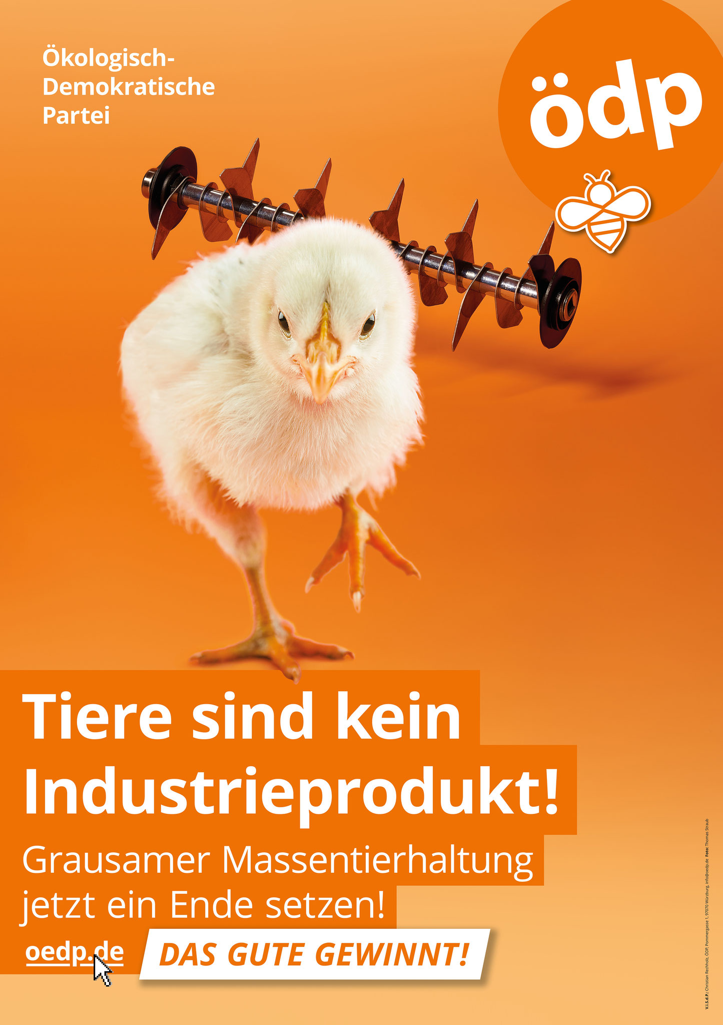Tiere sind kein Industrieprodukt!