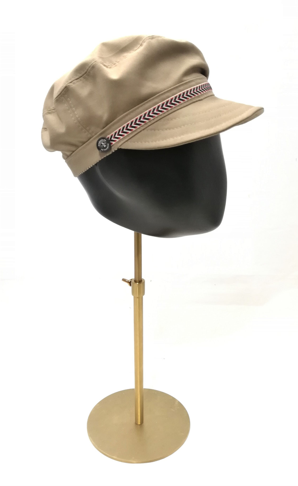Schirm Cap passend für sie und ihn,  UV Stoff, khaki, Manufakturarbeit, bestellbar Preis 64,90 €