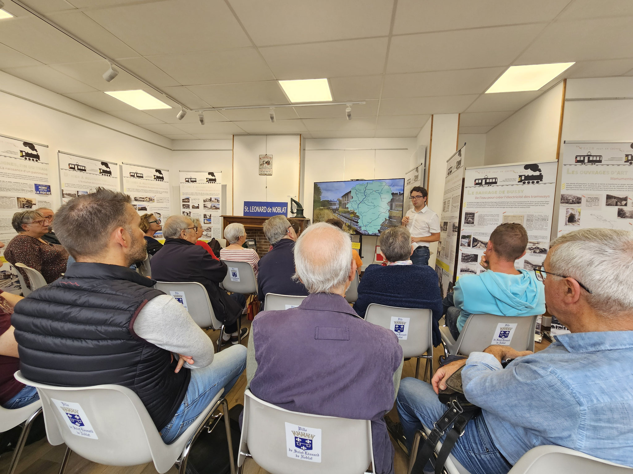 St-Léonard-de-Noblat - Conférence par HistoRail - Août 2025