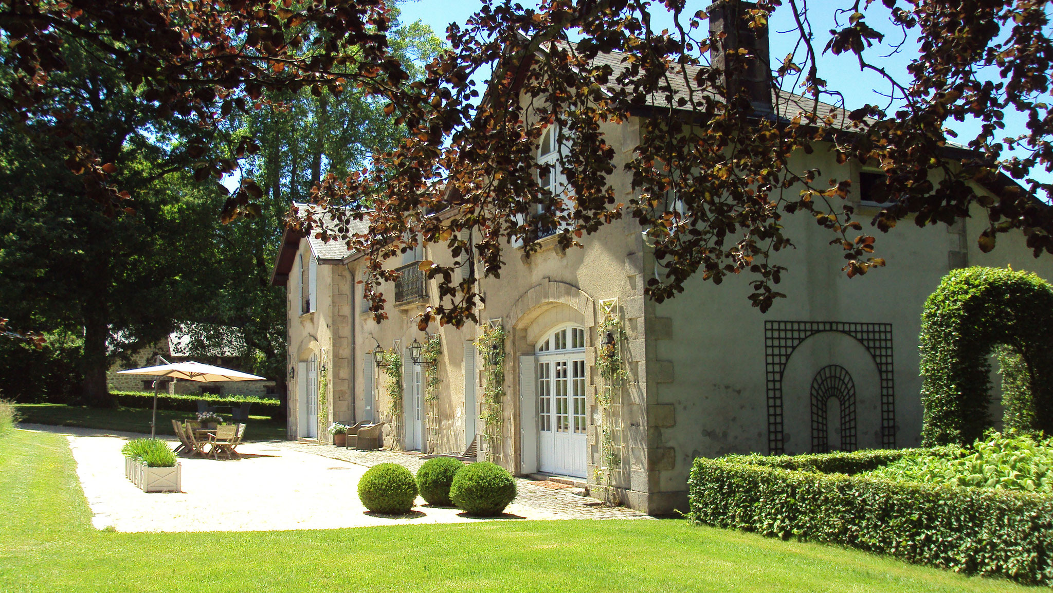 Le manoir du XIXe siècle.