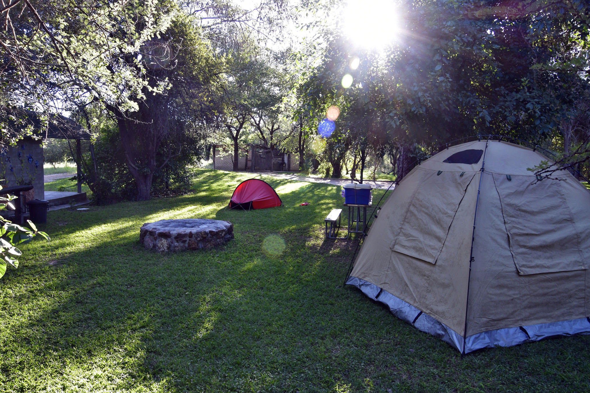 Campsite im Kavango
