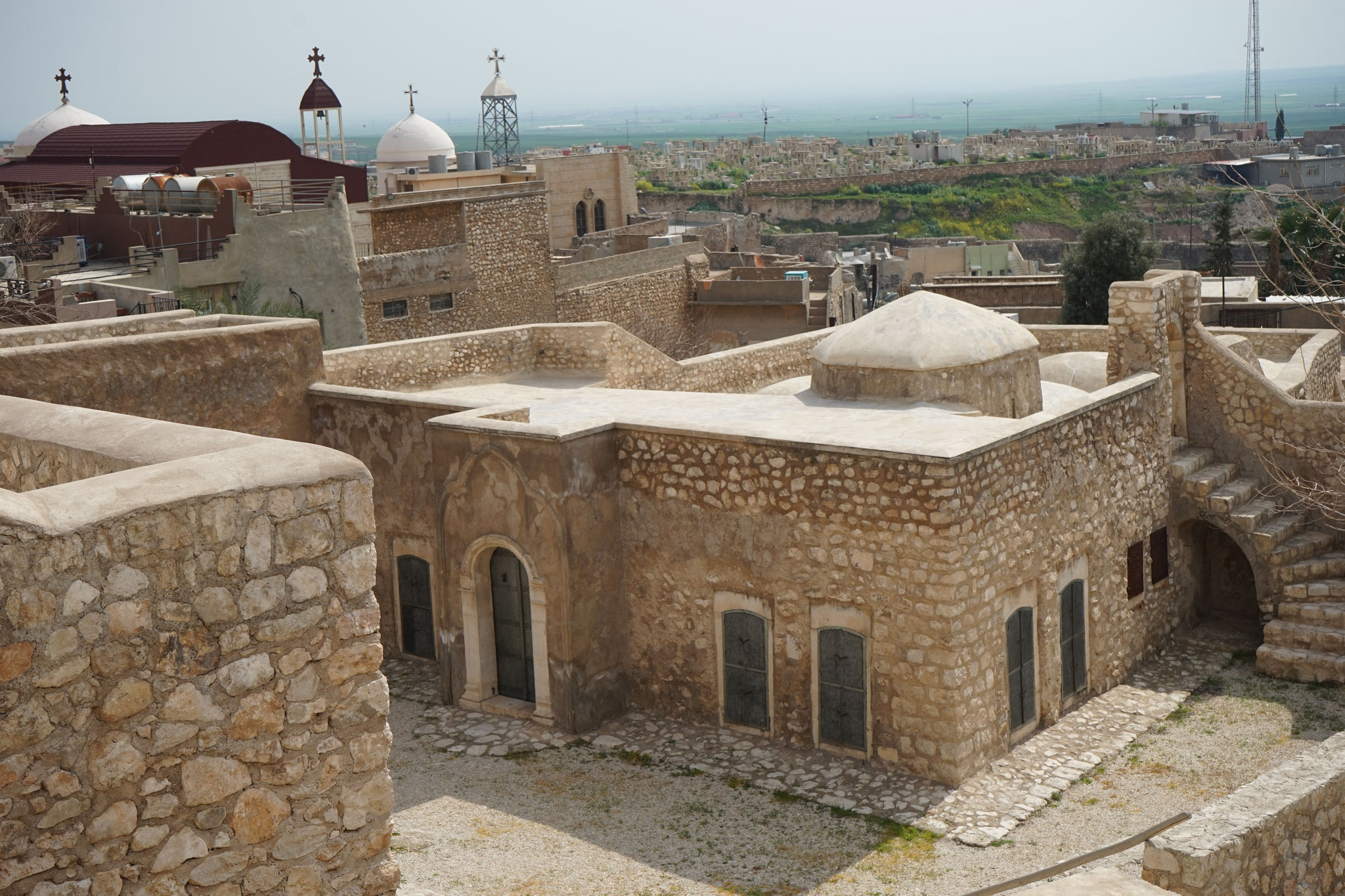 Die renovierte Synagoge von Alqosh