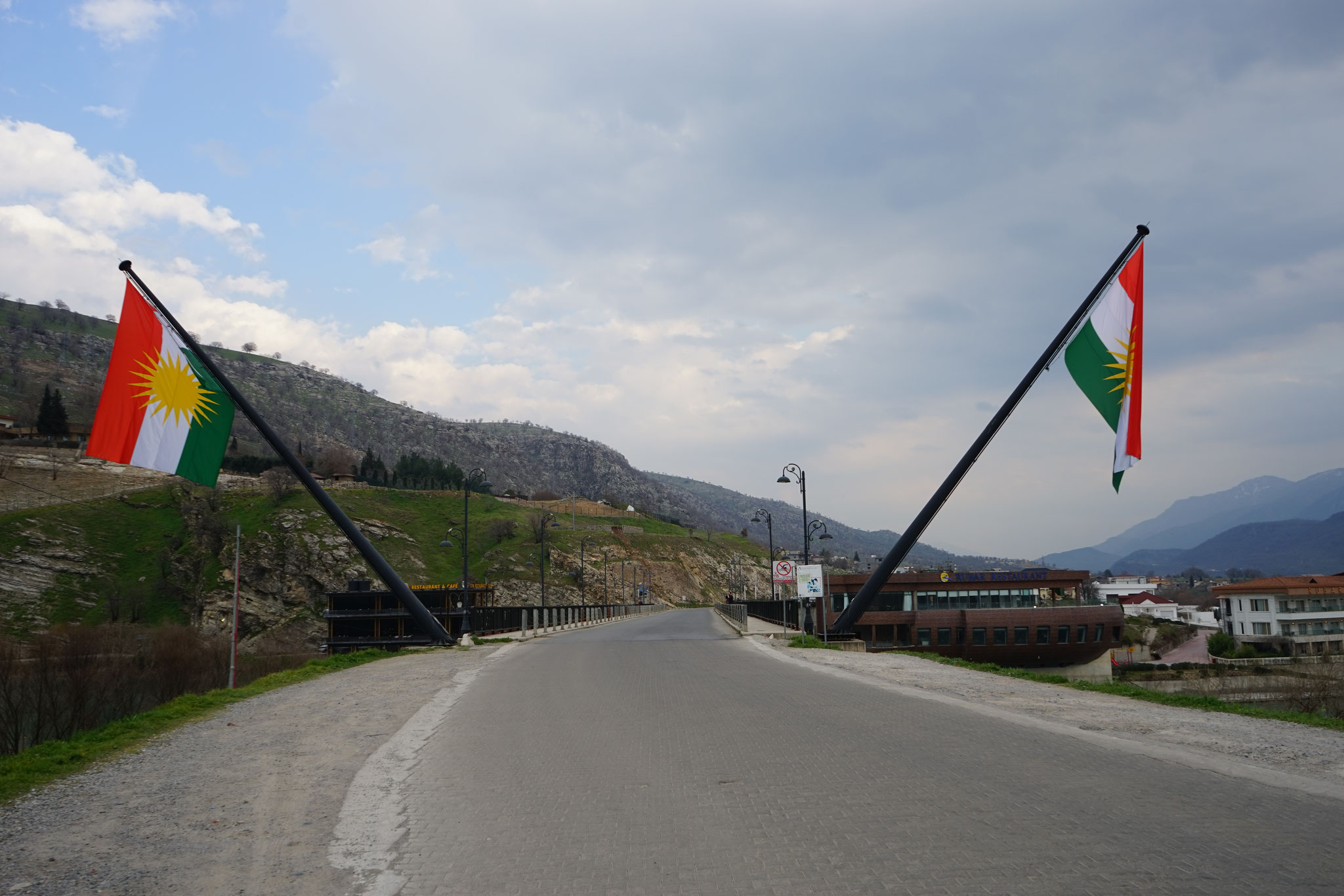 Auf dem Weg durchs Barzan valley