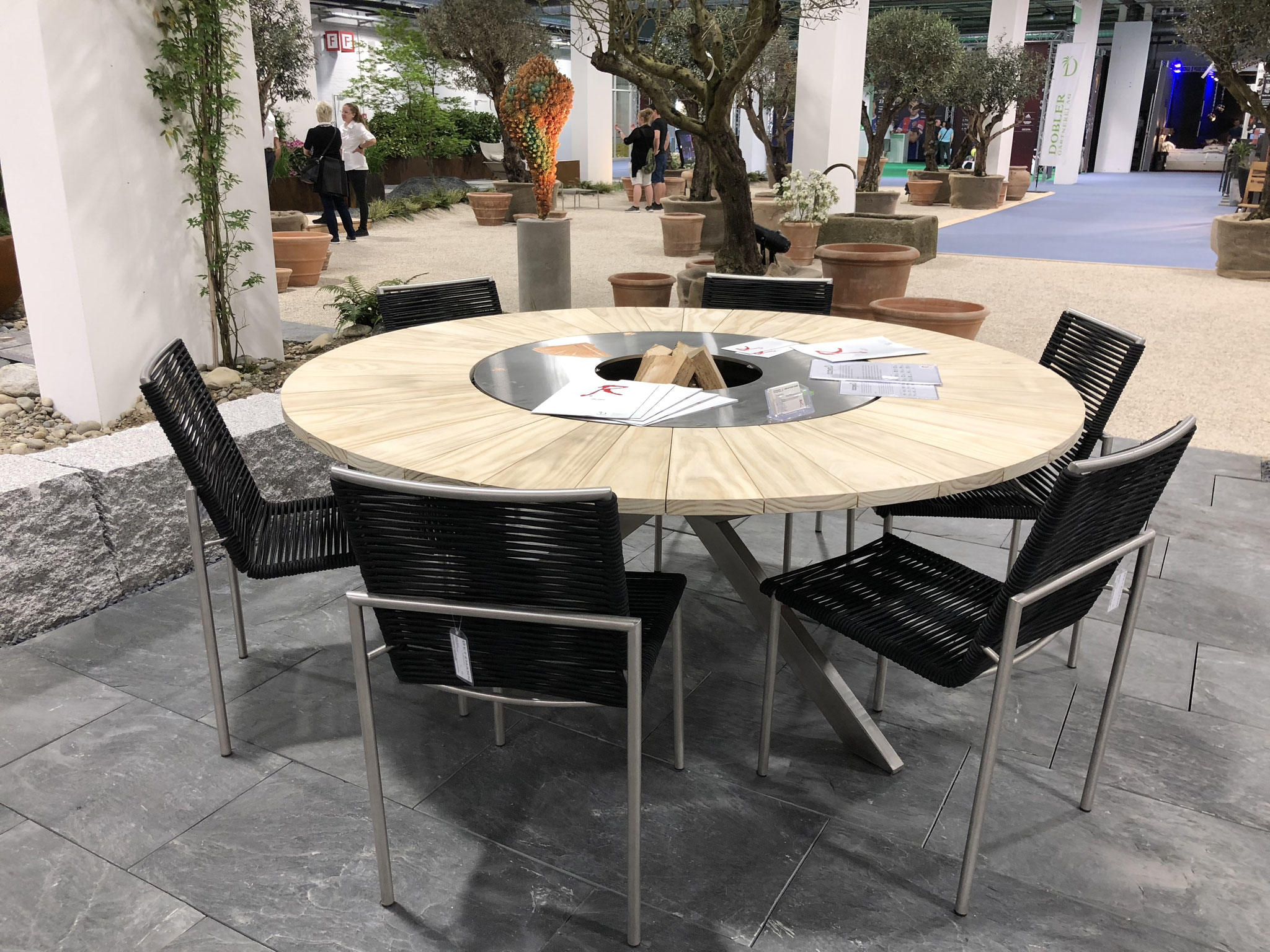 feuertisch - stahl-art Rufer