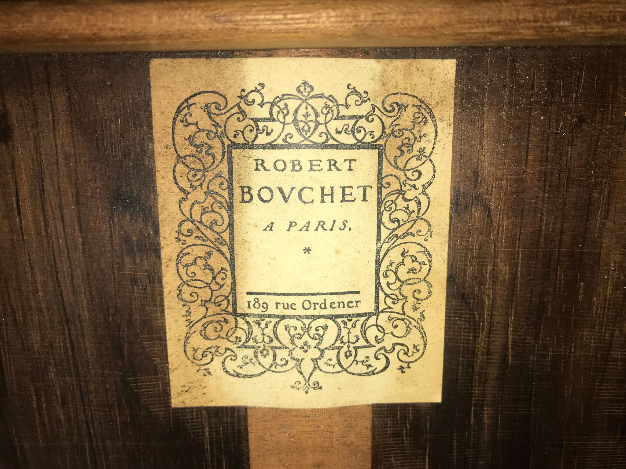 Robert Bouchet 1964 Classical Guitar Galerie des Luthiers