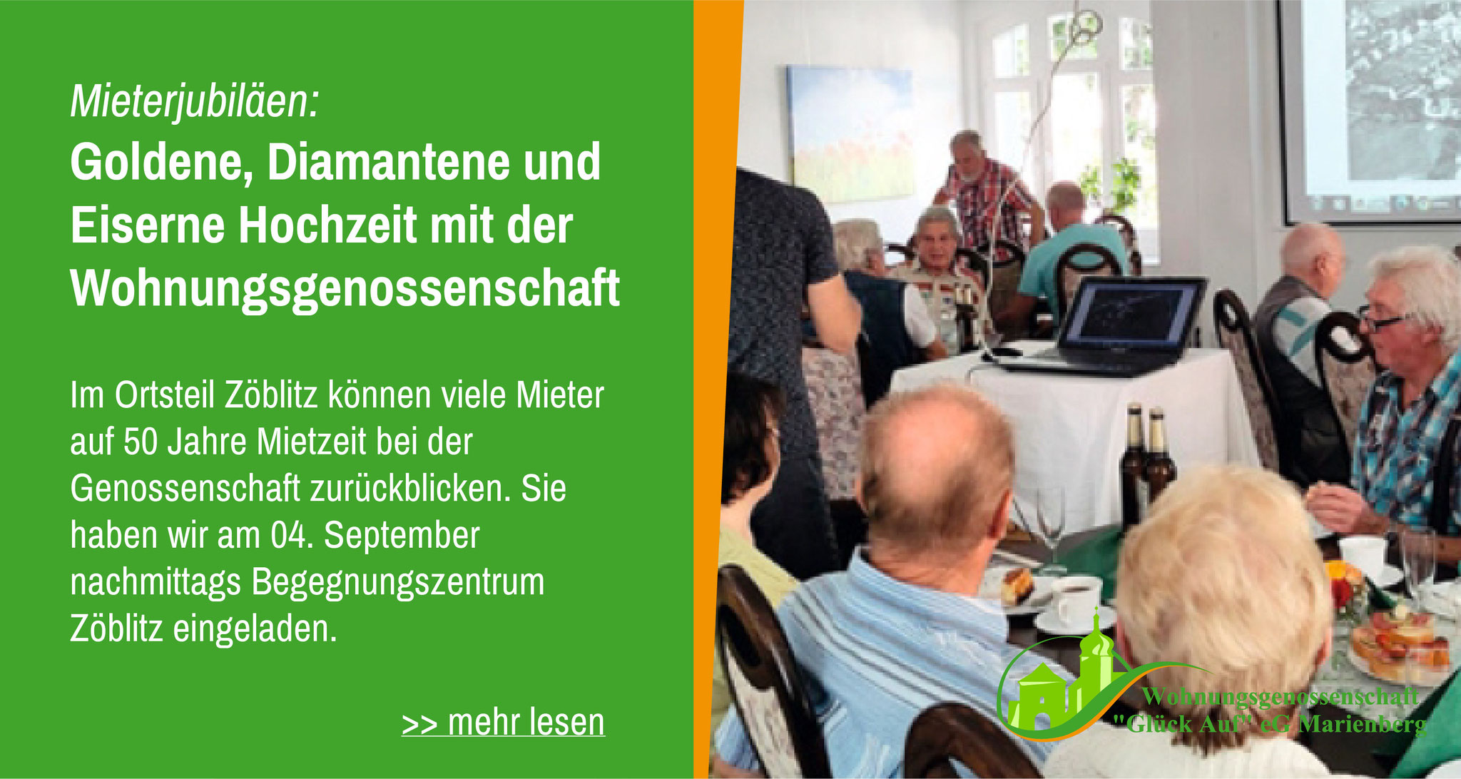Link zu Bericht: Mieterjubiläum 2026