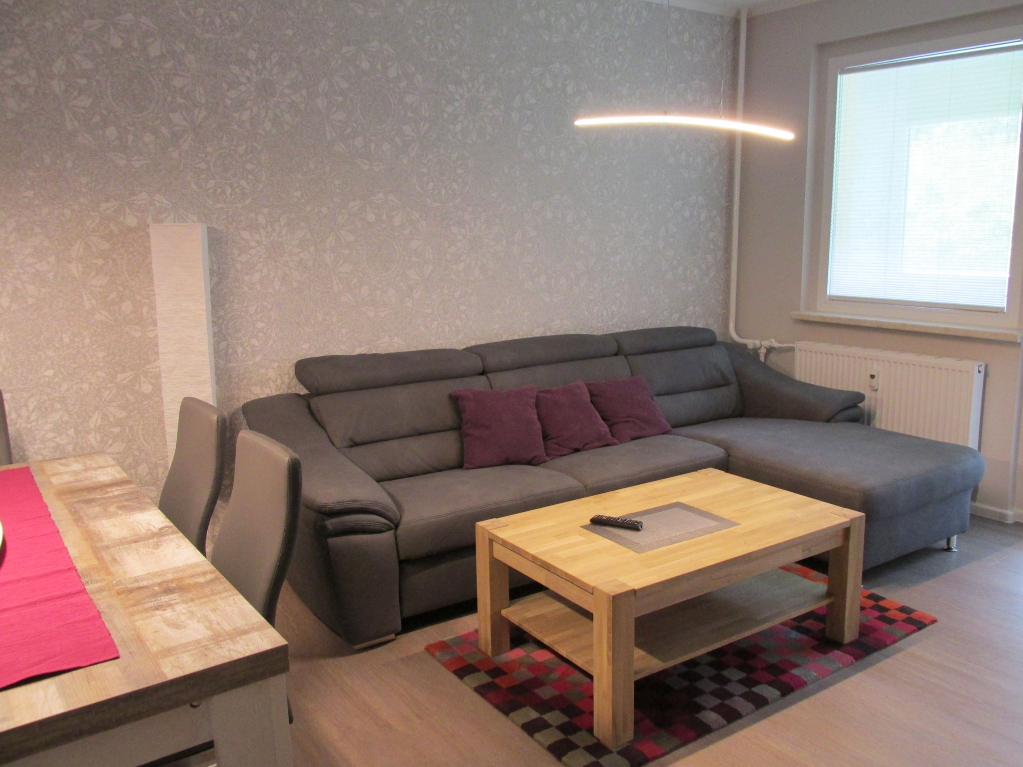 Foto des Wohnzimmers mit Sofa