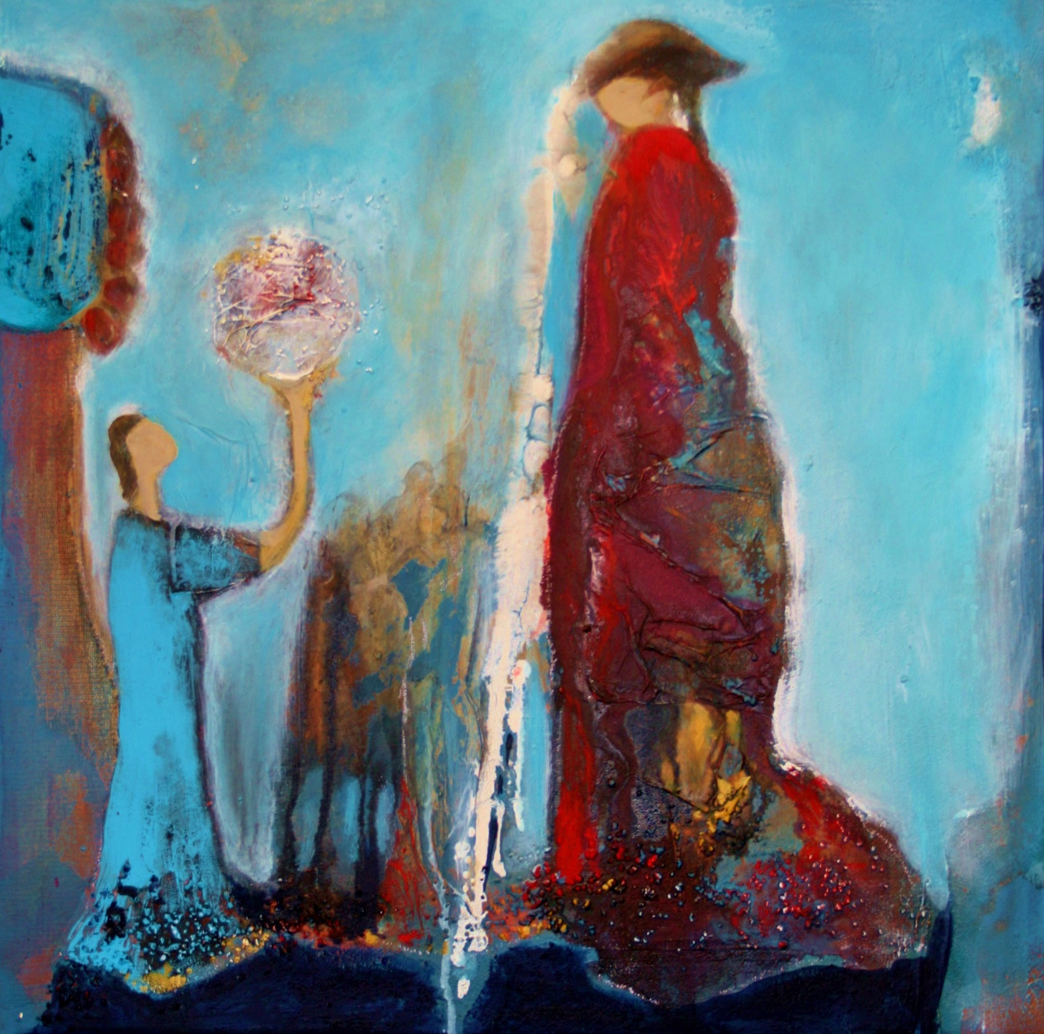 Die Gabe  50x50 cm    verkauft