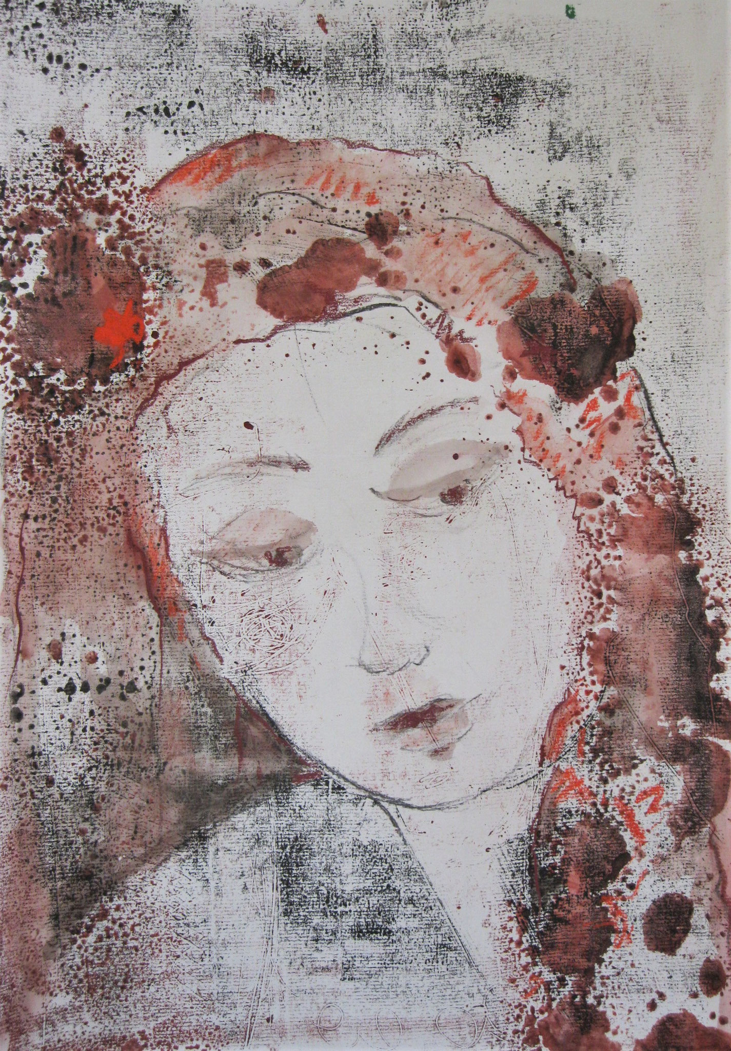 Mädchen I  30x20 cm