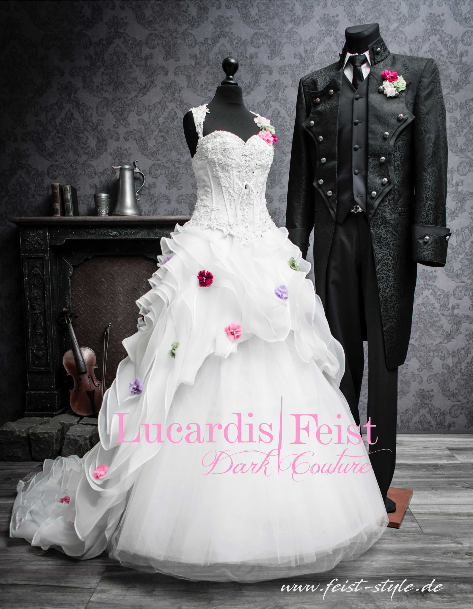 Extraordinary Wedding Fashion - Upscale wedding suits and wedding dresses