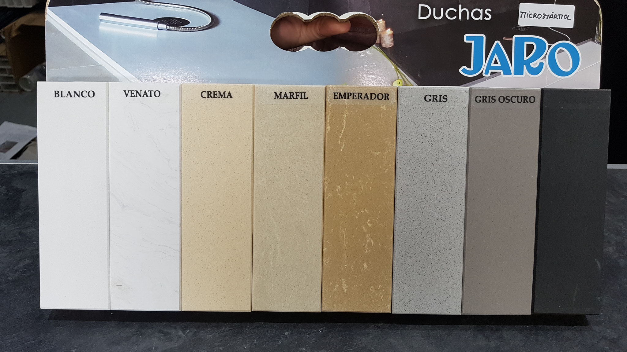 Muestrario colores reales