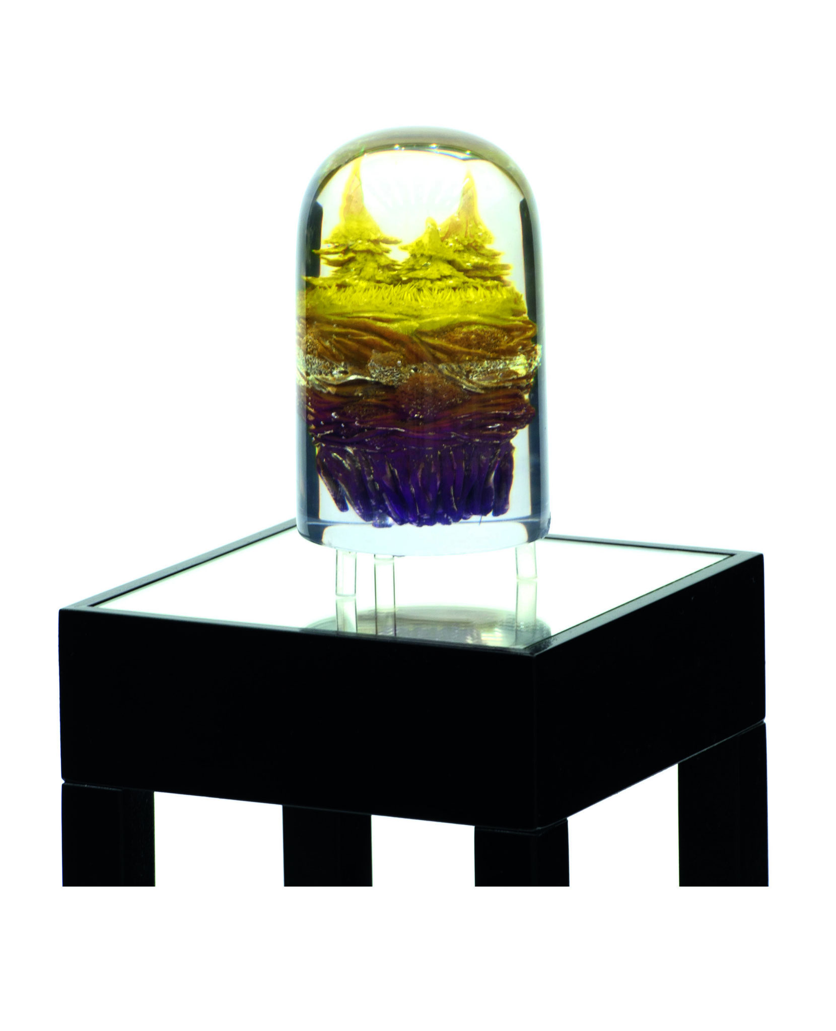 Landor (small version), polymer, polymeric resin, 2015