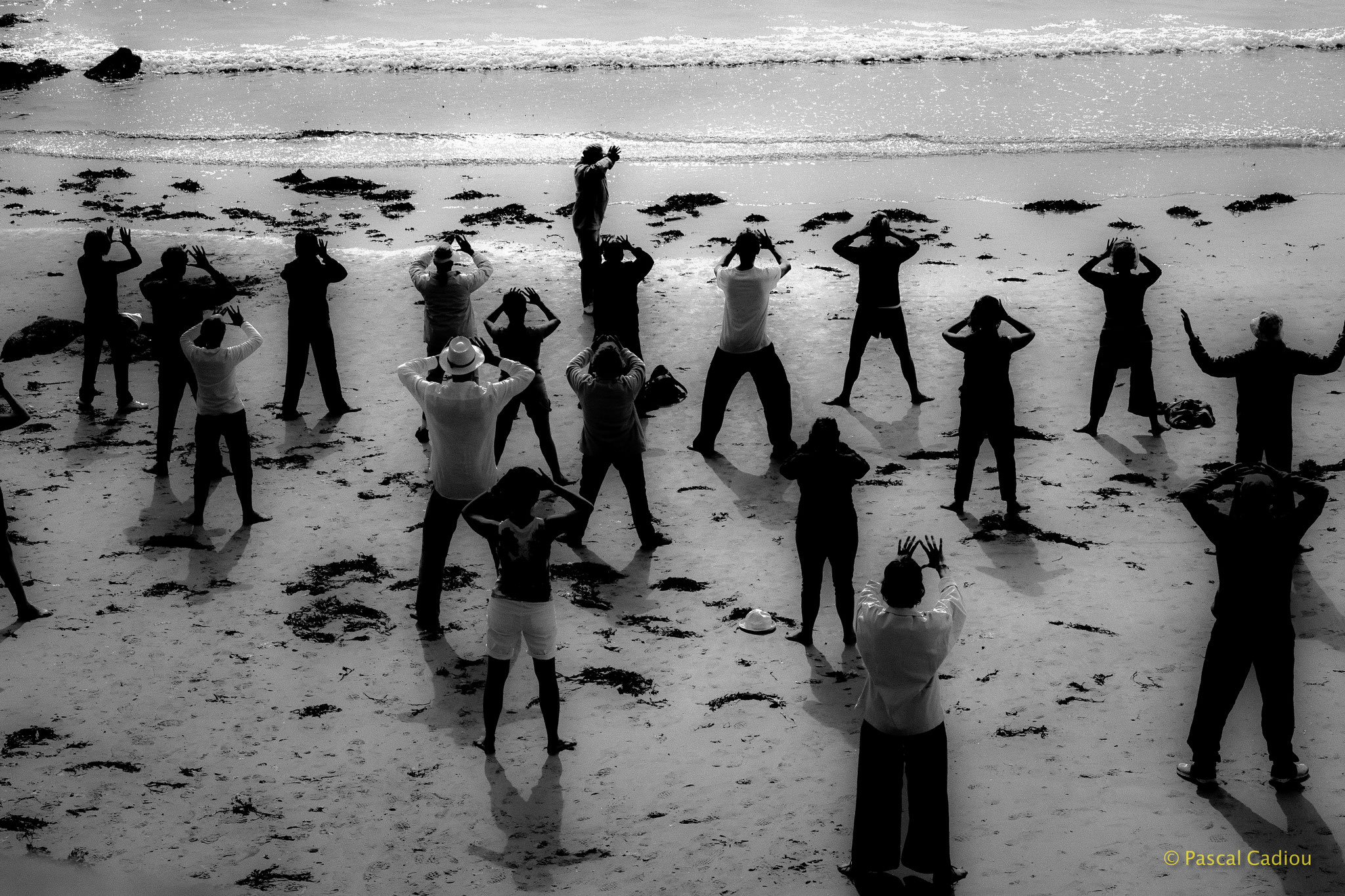 Le Qi Gong à l'extérieur pour profiter de la nature