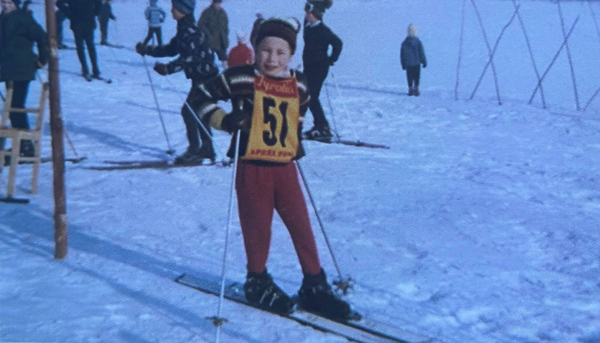 Volksskitag auf der Kraftwiese 1969