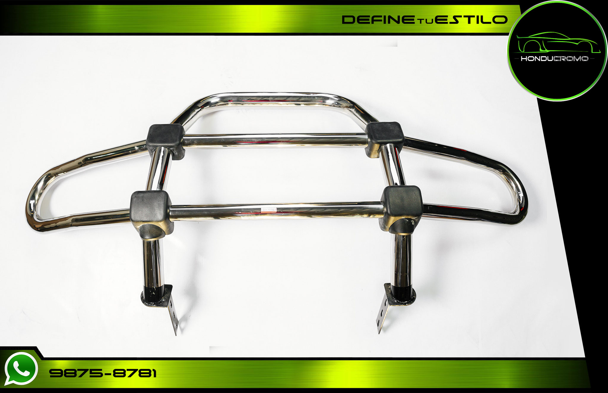 Defensa Frontal para microbús Toyota Hiace