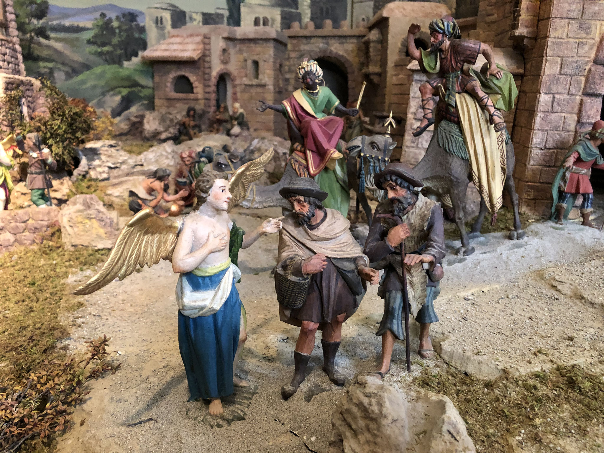 Orientalische Krippe - um 1900, Heimatmuseum Zirl