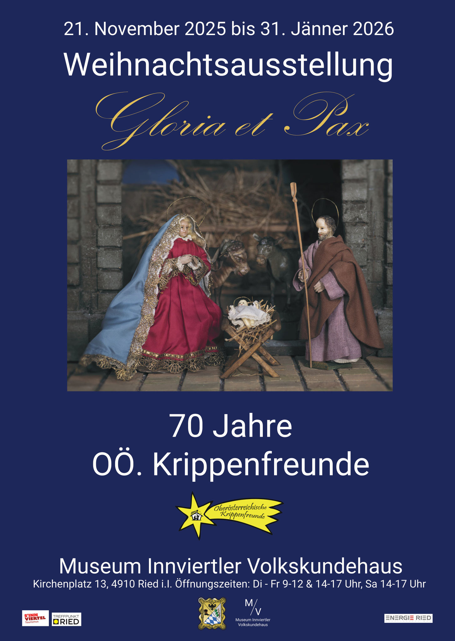 Krippenausstellung 70 Jahre Landesverband Oberösterreich 2025