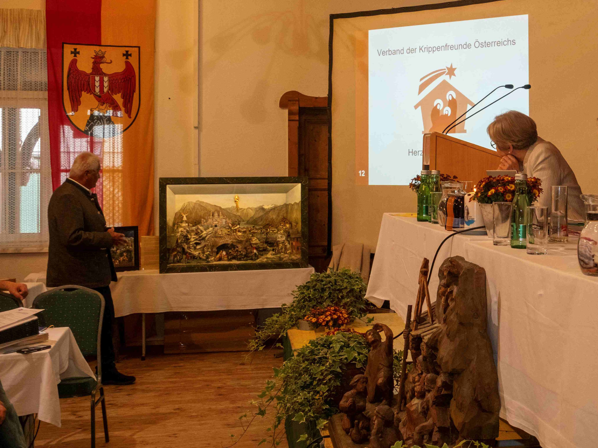 Generalversammlung des VKÖ 2024  - Foto Manfred Priester - Krippenfreunde oberes Innviertel