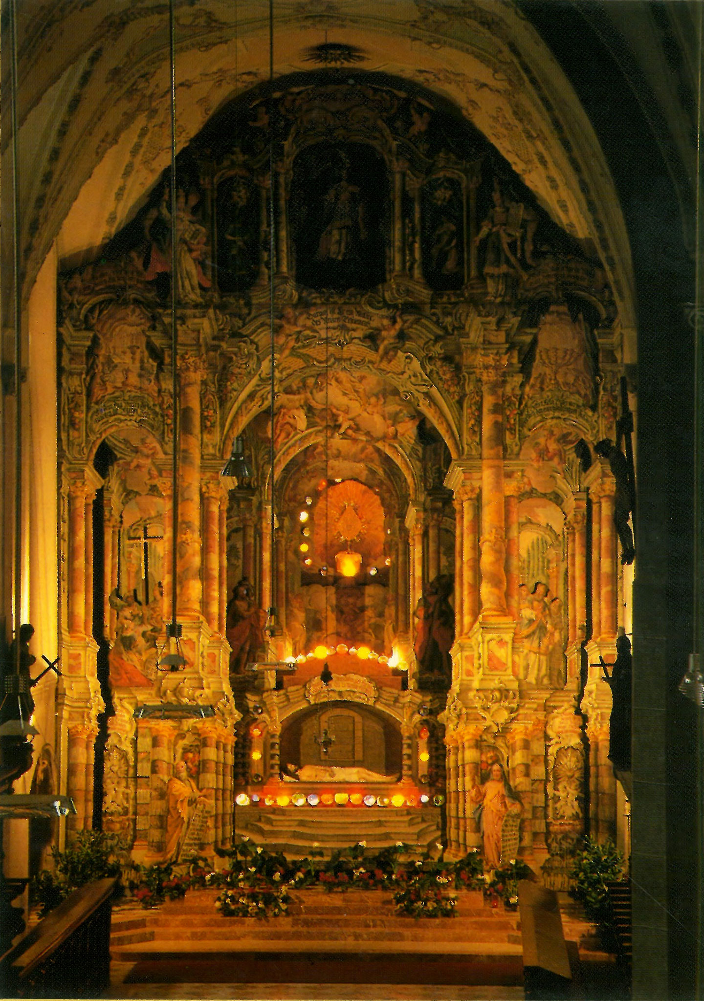 Das Heilige Grab in der Franziskanerkirche Schwaz