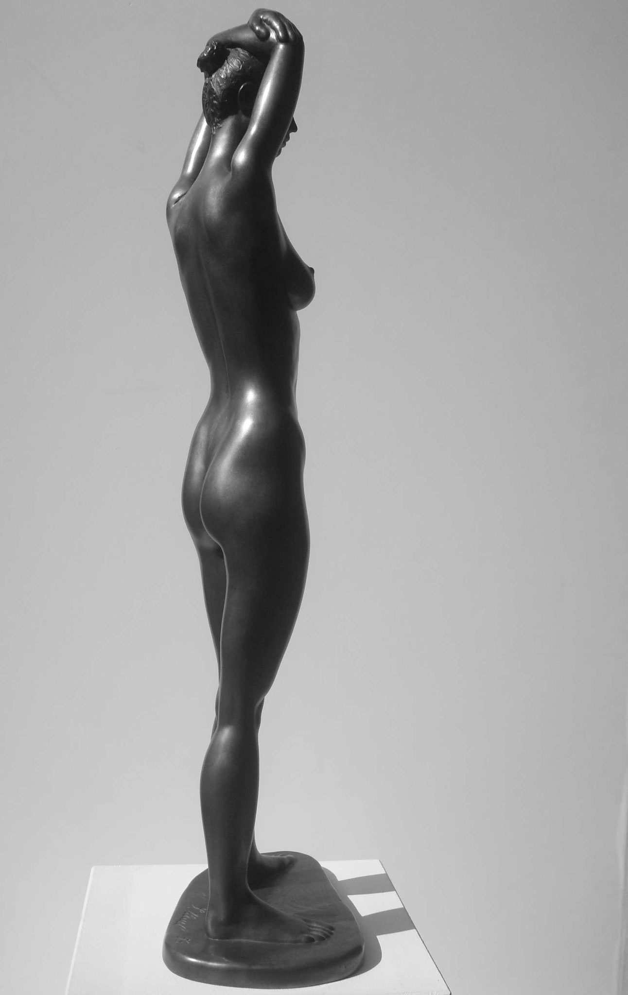 Eisläuferin, Bronze - bronce