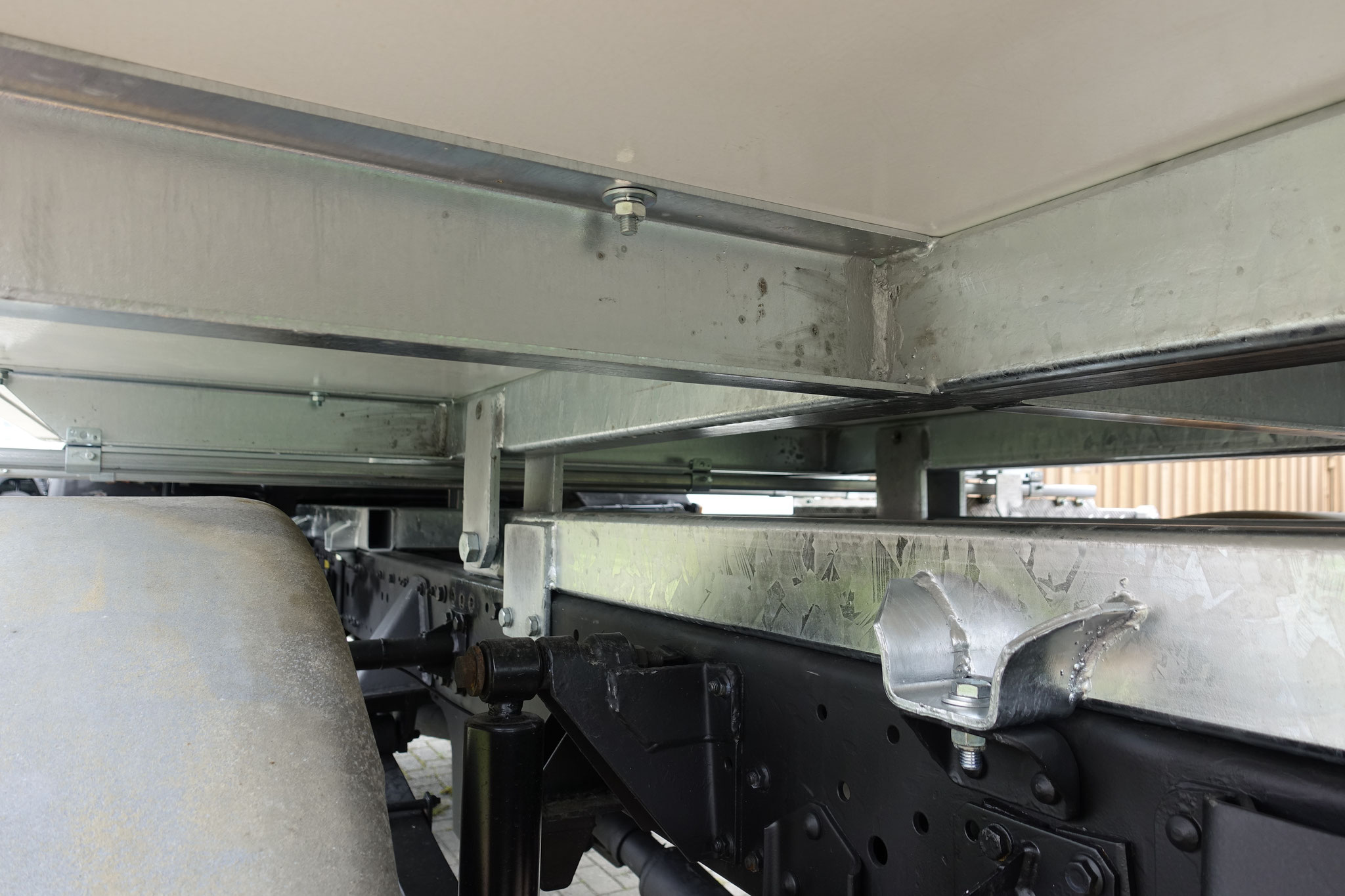Wohnmobil Hilfsrahmen Lagerung