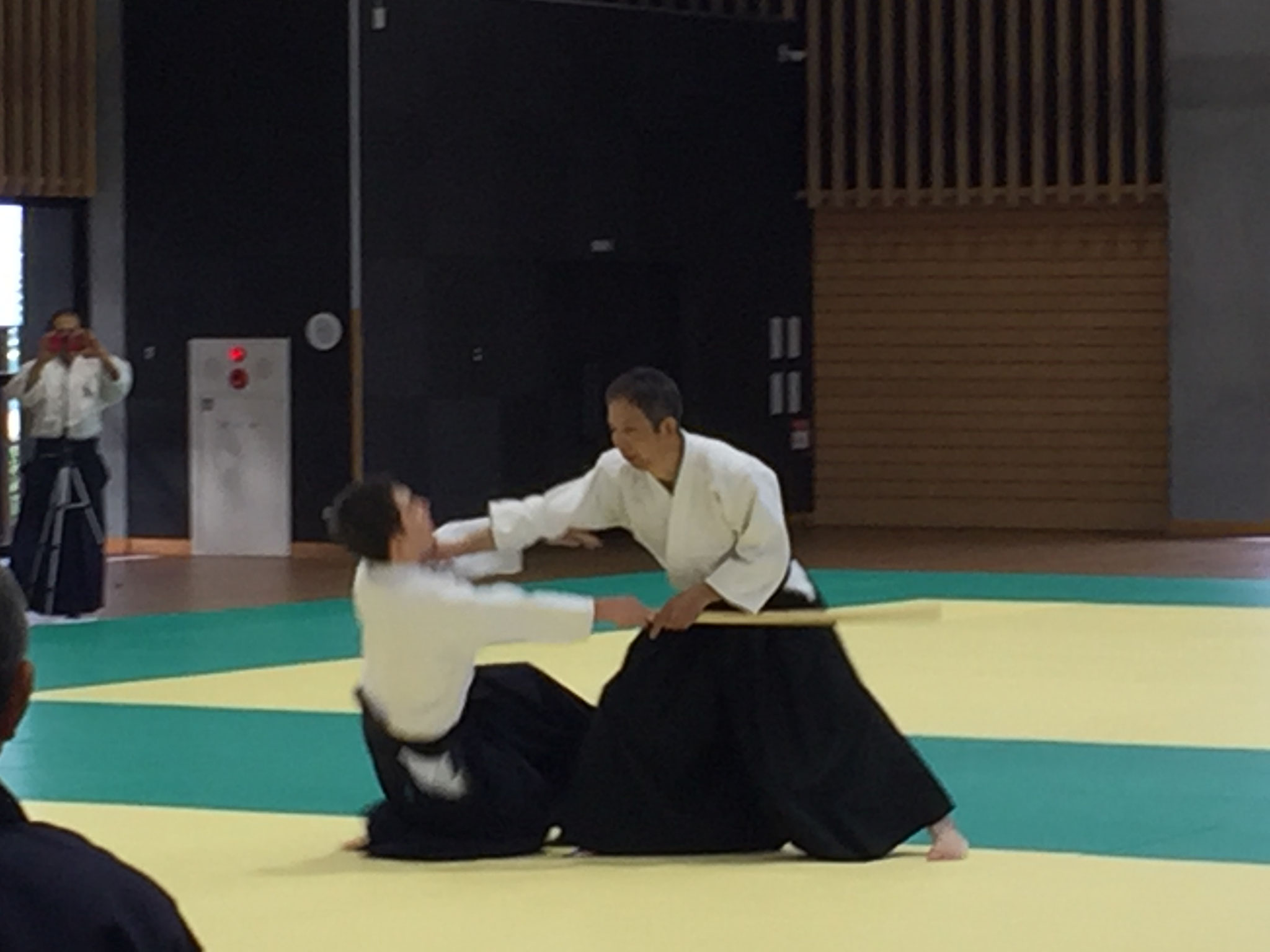 稽古風景 岩国市 合気道 武道 武心会 会員募集中