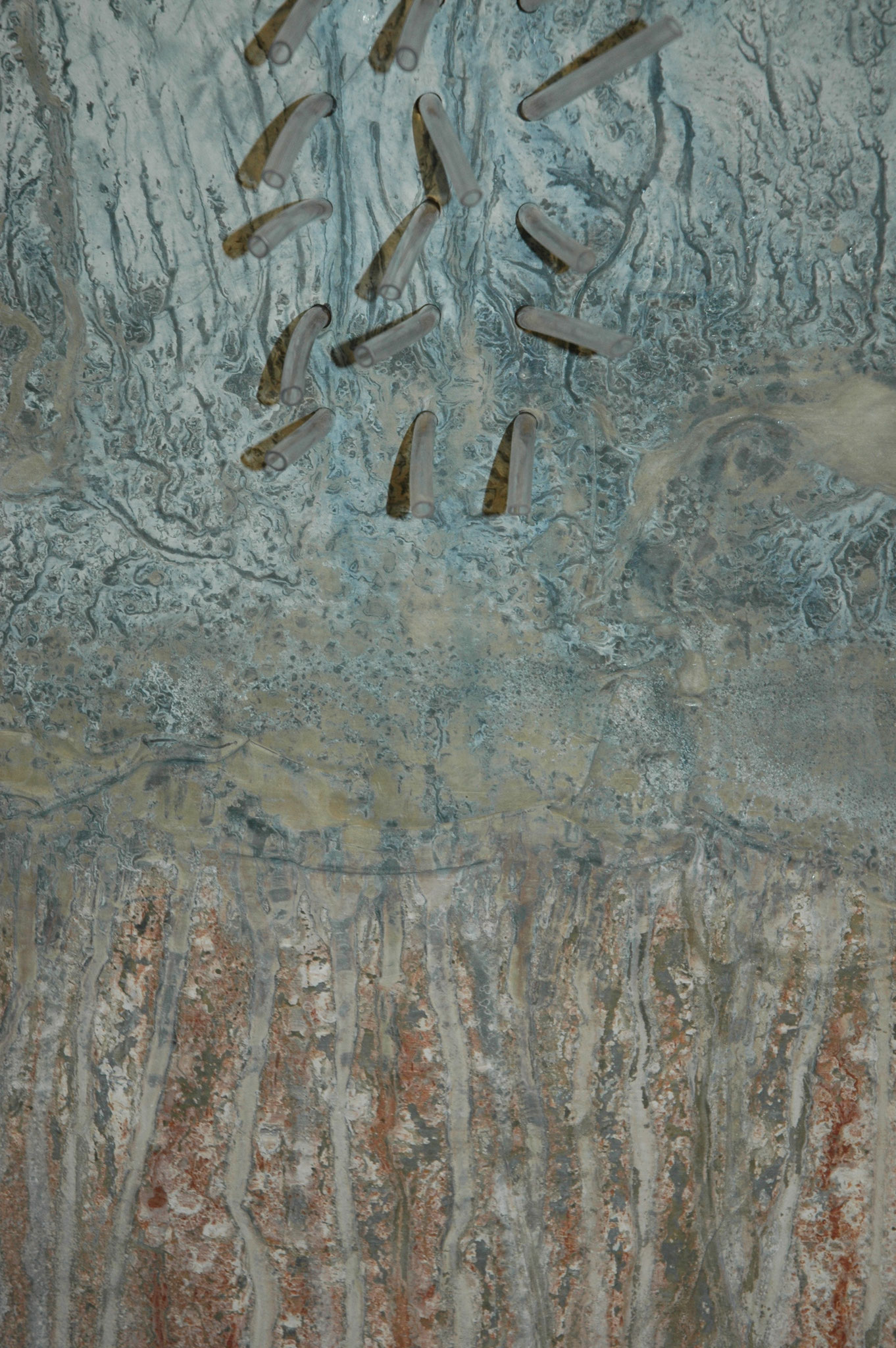 Nouvelle cuisine, loden platen, detail