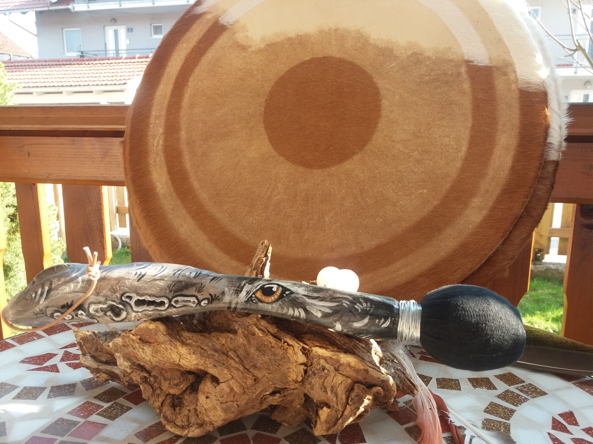 Schamanische Trommel