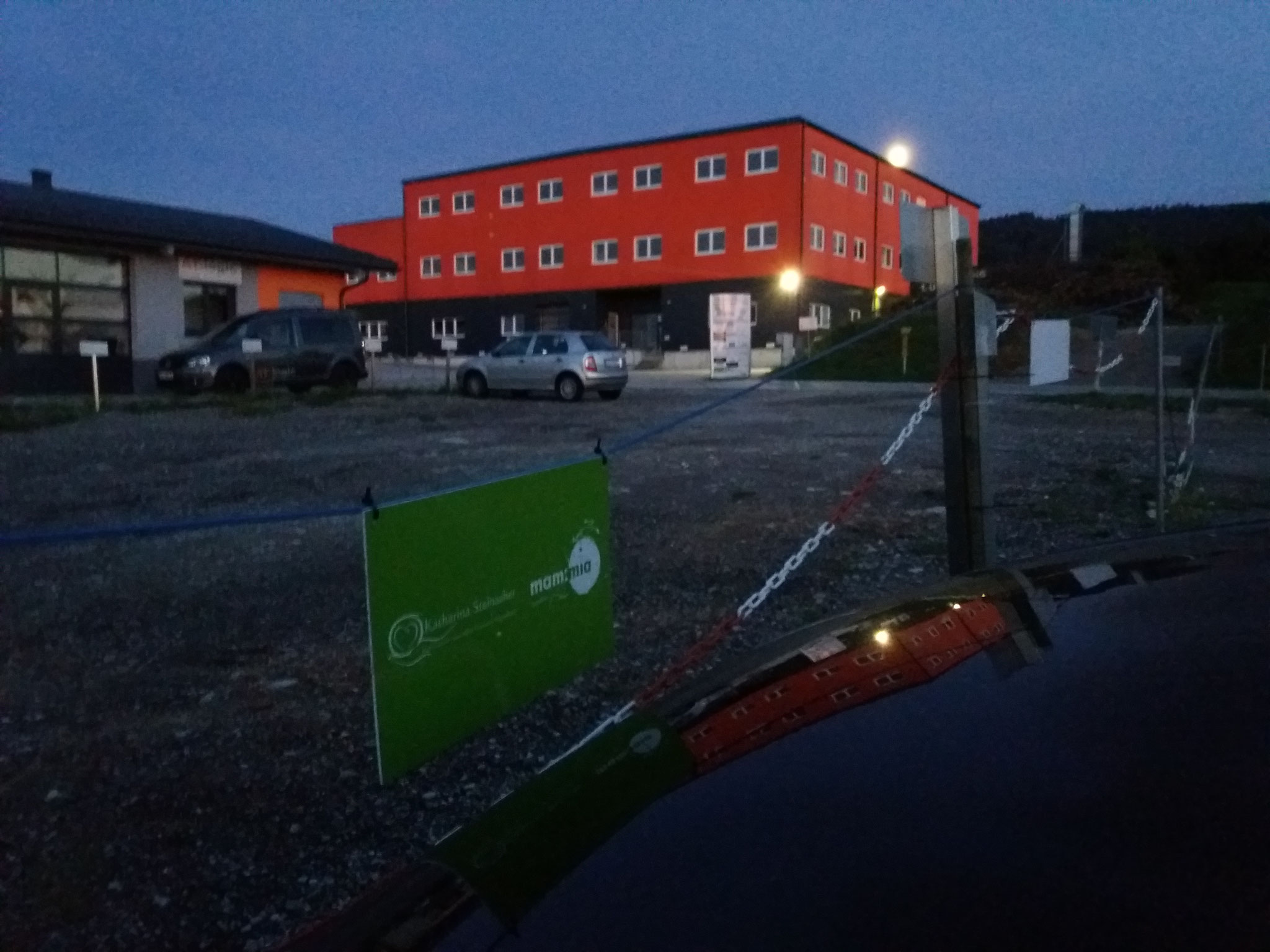 Das Gebäude, in dem Du mich findest.. 