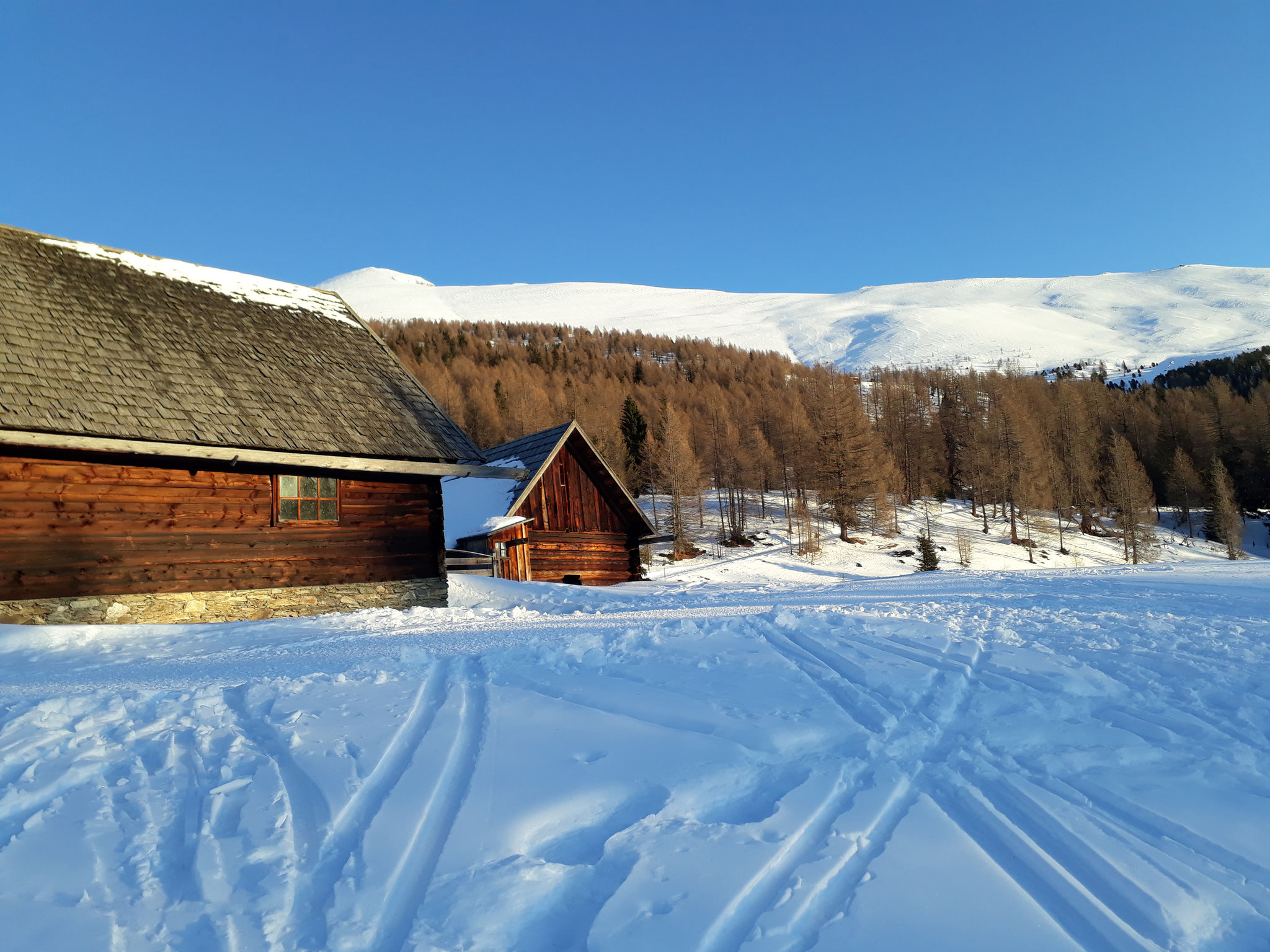 Startgelände bei der Prodingerhütte