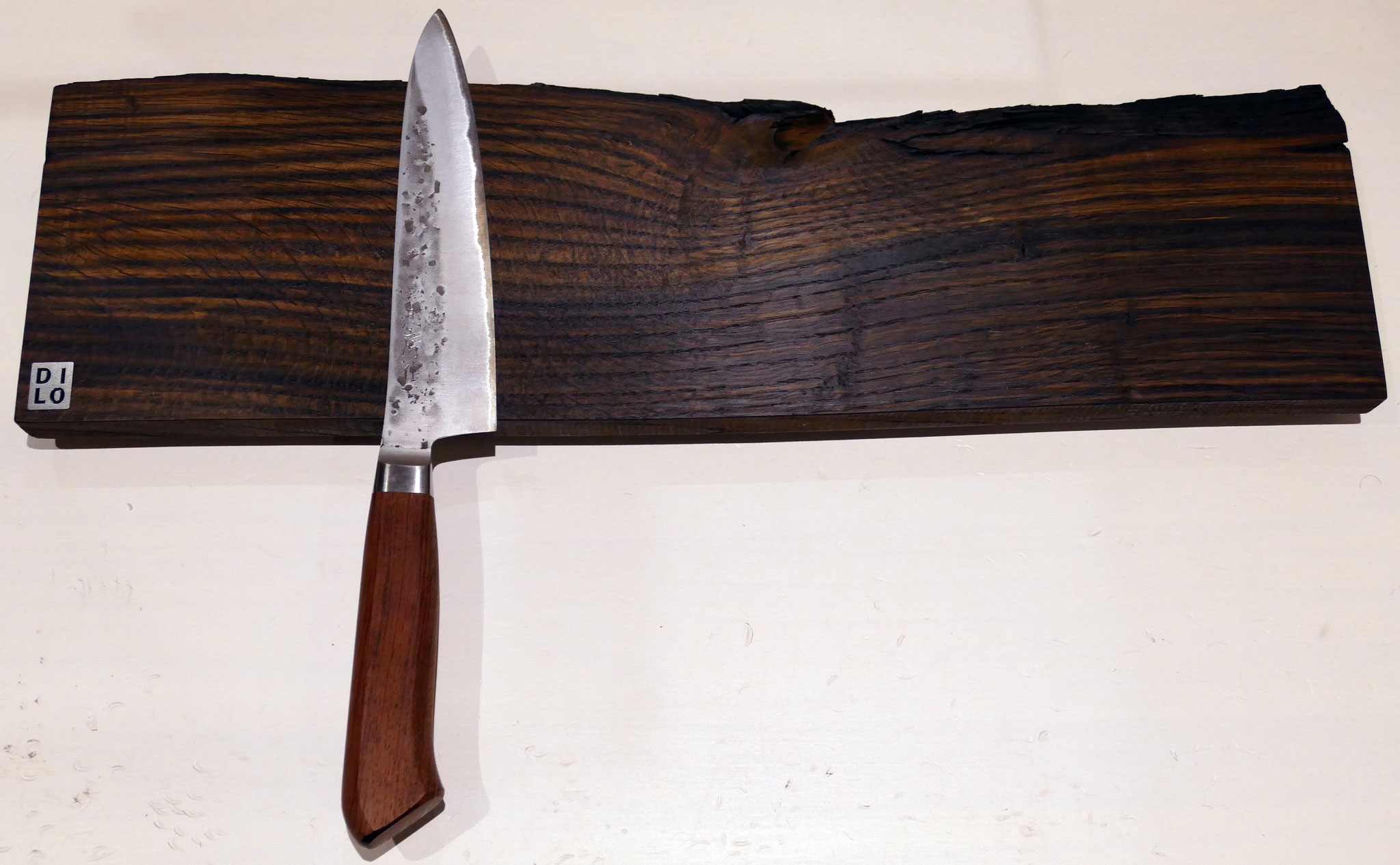 Marmorierte Mooreiche - 49x14xm, 10 Supermagnete - 120.-