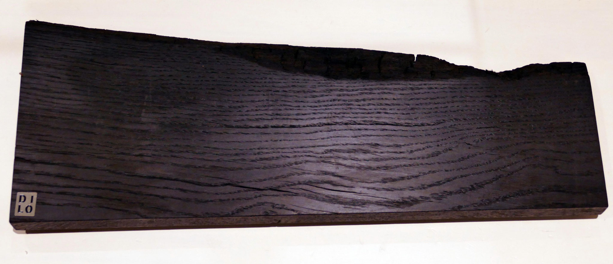 Mooreiche Schwarz - 45x16cm, 9 Supermagnete - 120.-