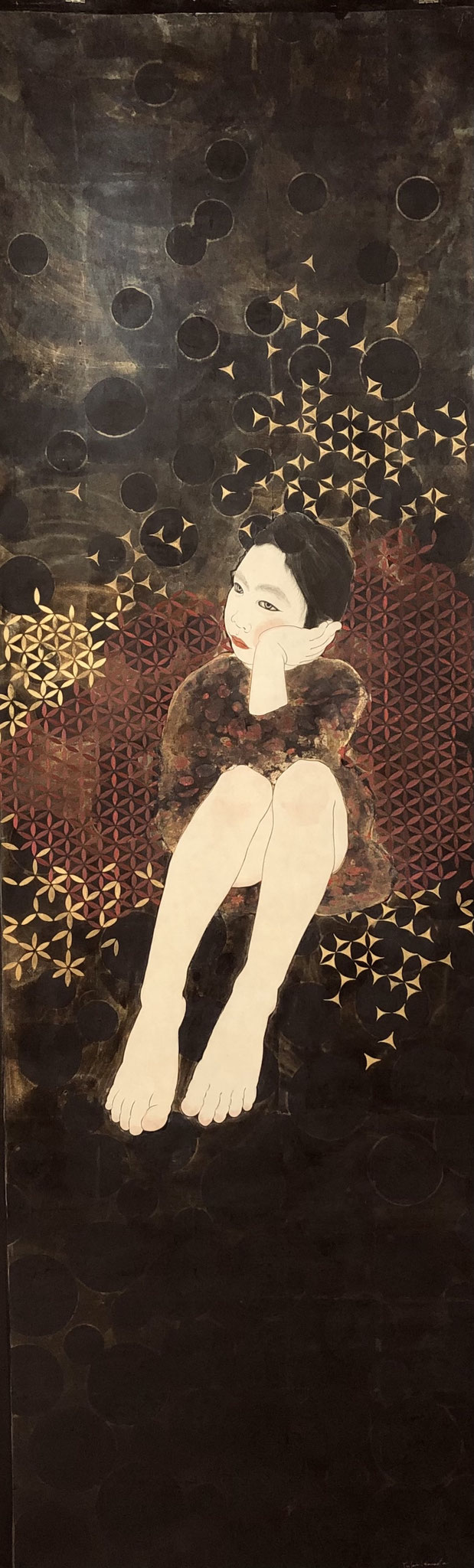 Maru sankaku shikaku｜212 x 73 cm｜Inquiry