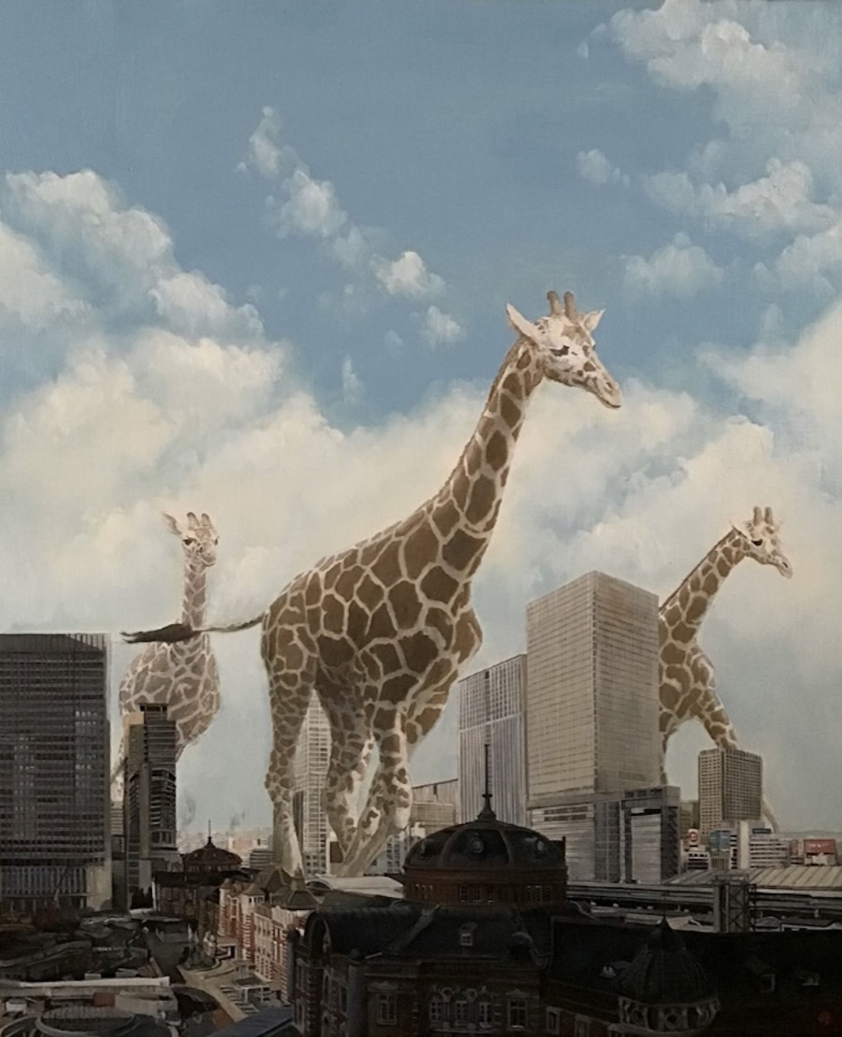 TOKIO Runners｜60.6 x 50.0 cm｜Sold 