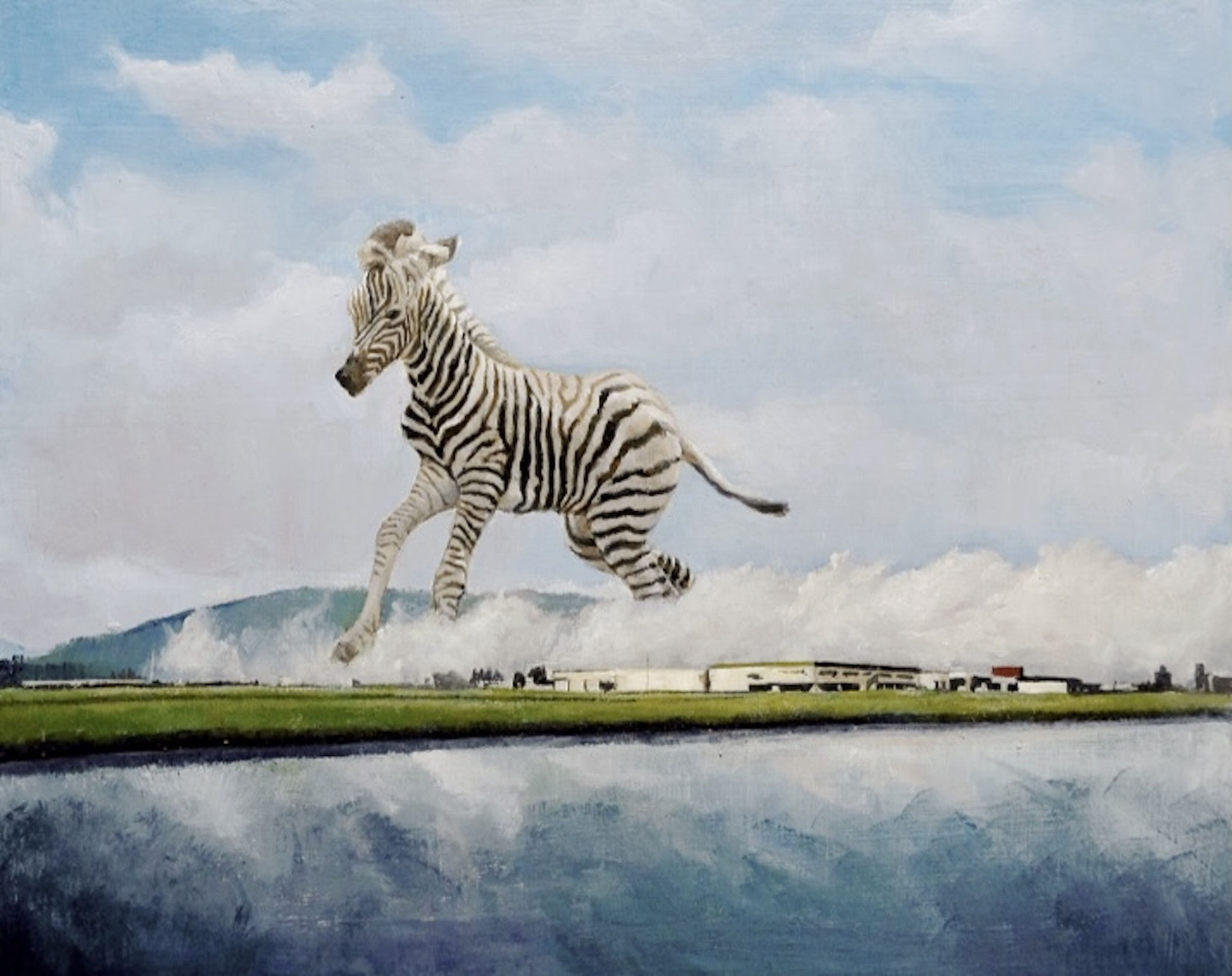 At a trot｜22 x 27.3 cm｜Sold