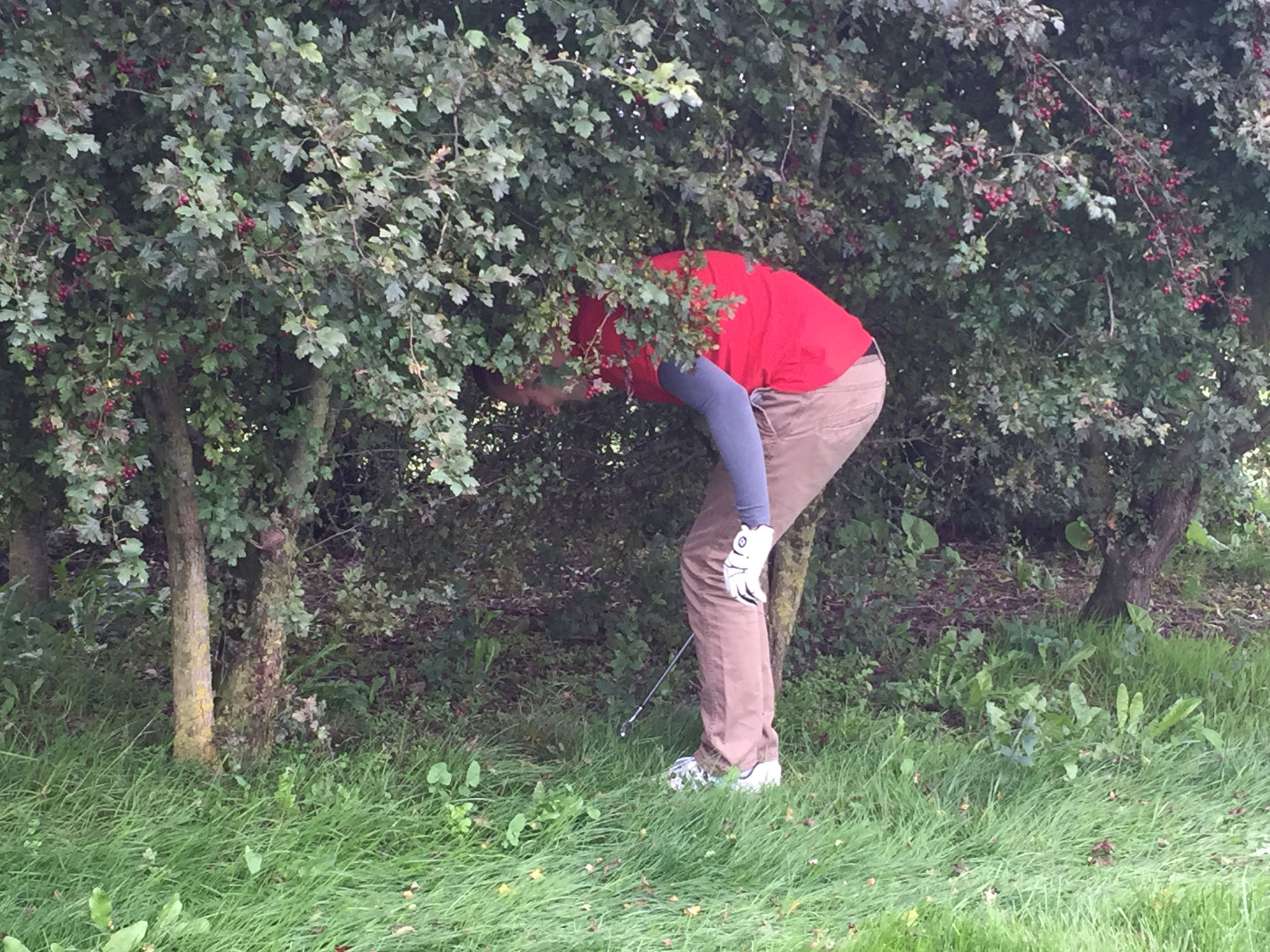 3e keer back-swing