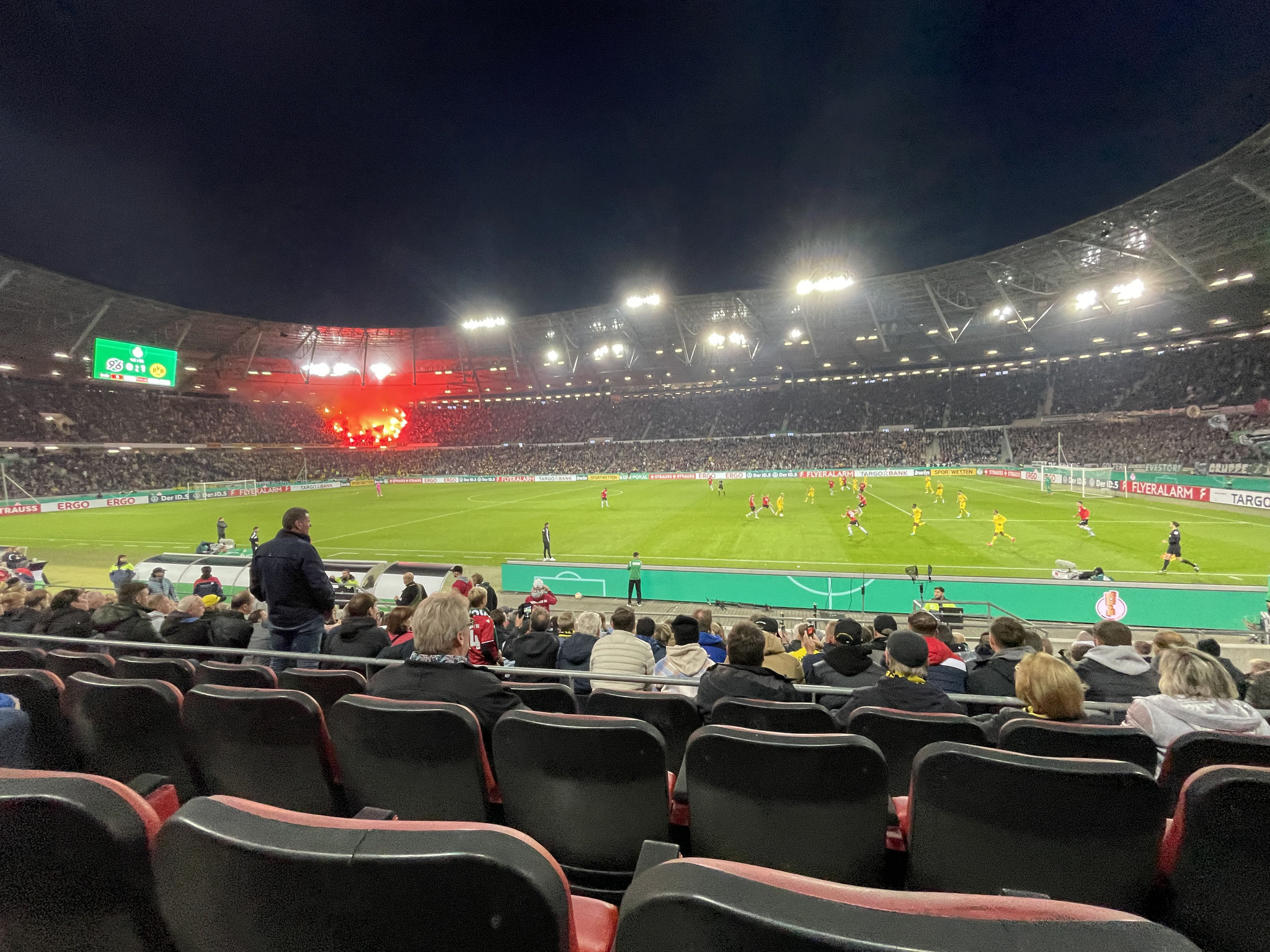 Heinz von Heiden Arena Hannover FanSicht Dein Blick aufs Spielfeld!