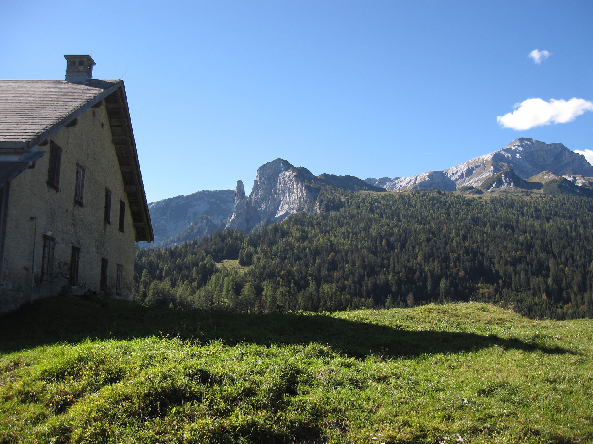 Kunkelspass - Ringelspitzhütte GR 27.9.2014