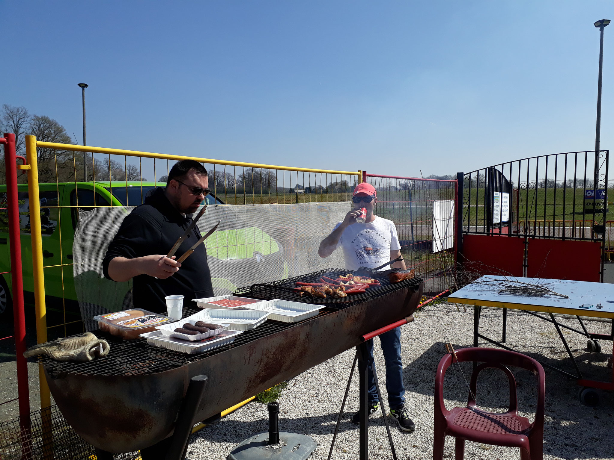 Barbecue à Lubersac le 13 Avril 2019