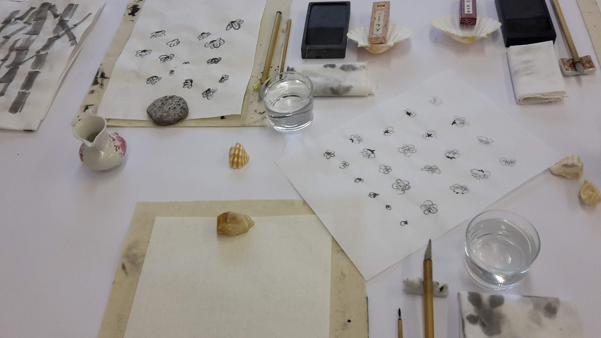 Sumie Kurse Karin Fröhlich Bildende Künstlerin Malerei