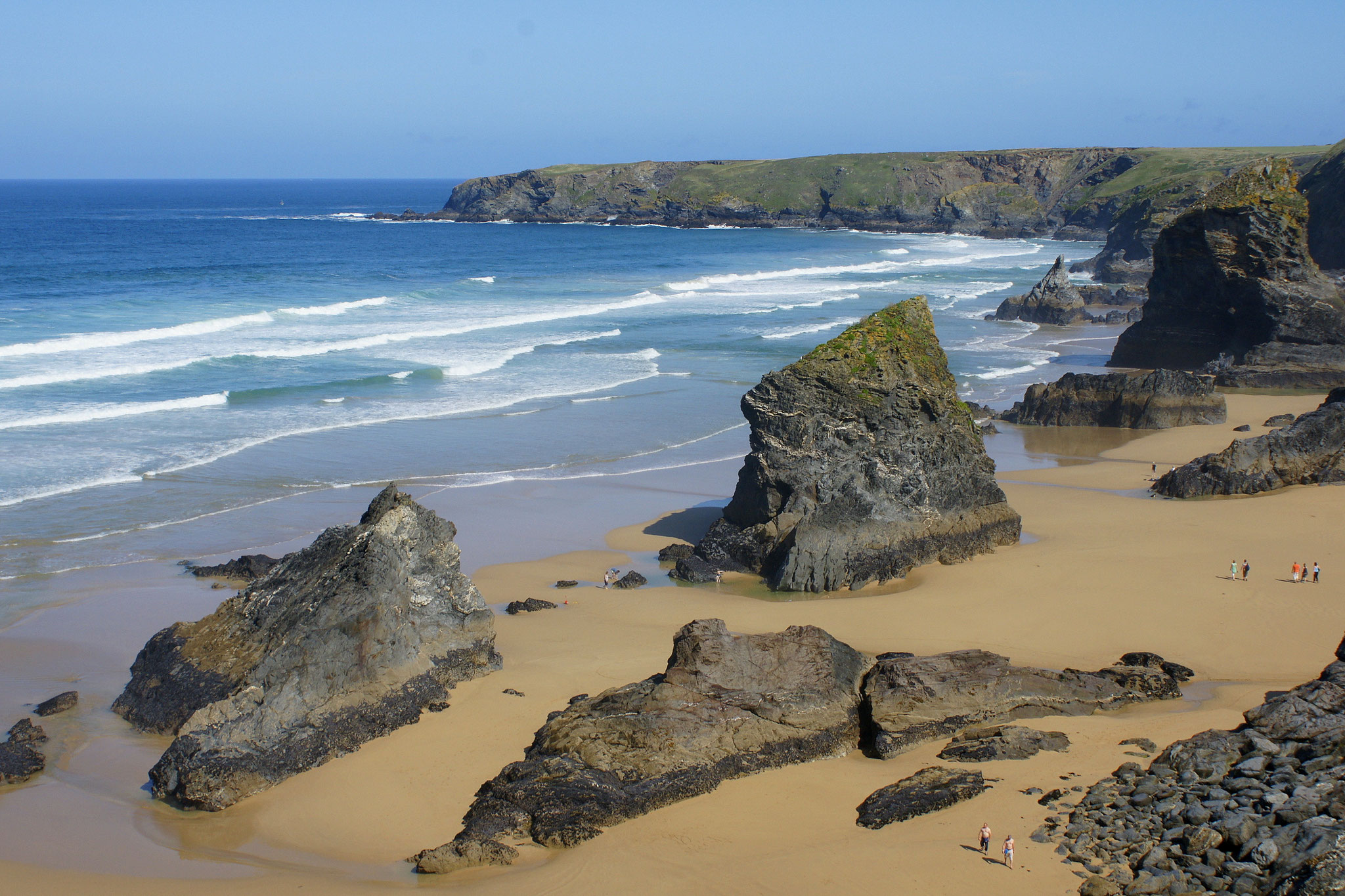 Bedruthan Steps bei Newquay