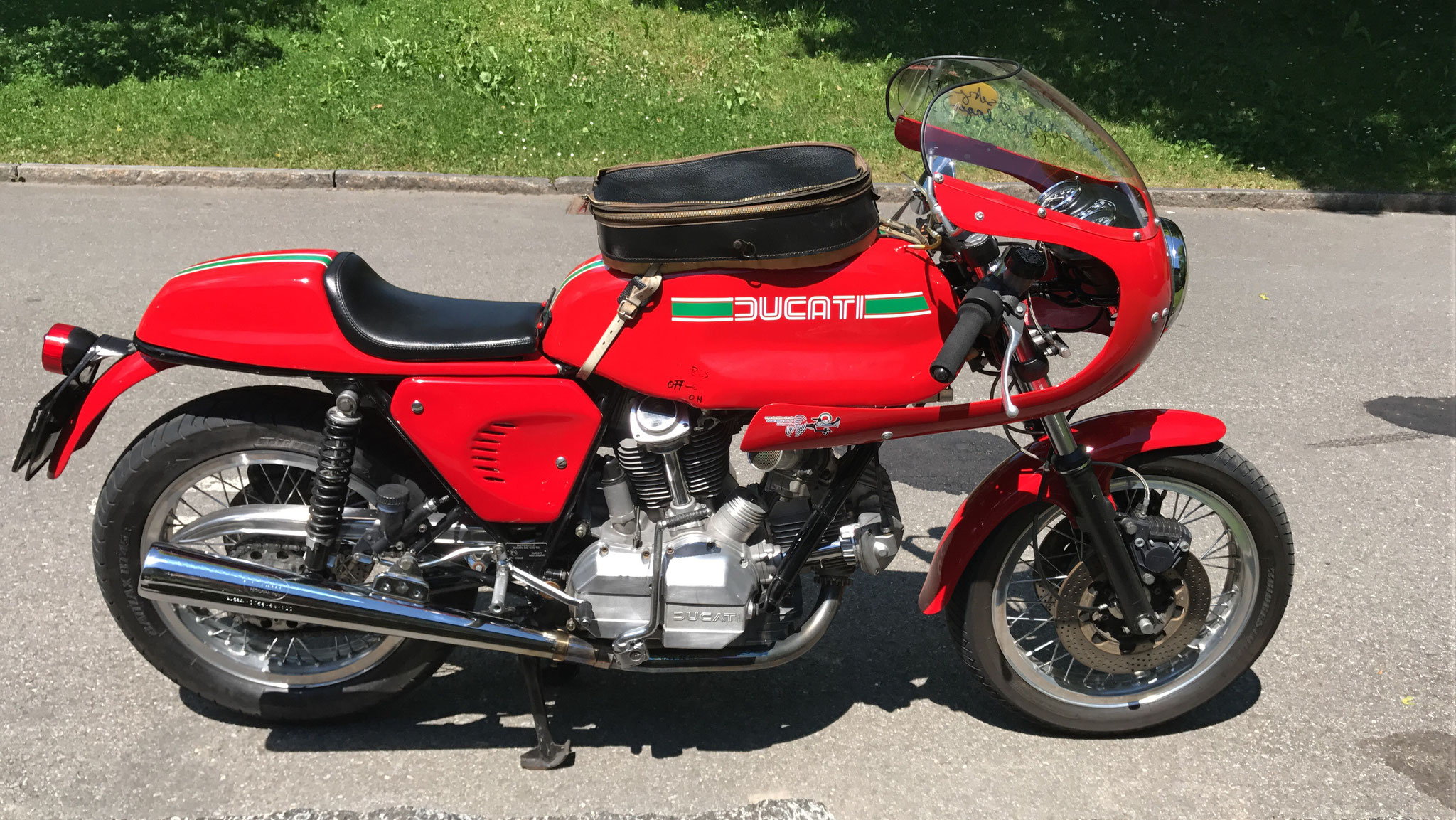 meine Königswelle Ducati 900SS