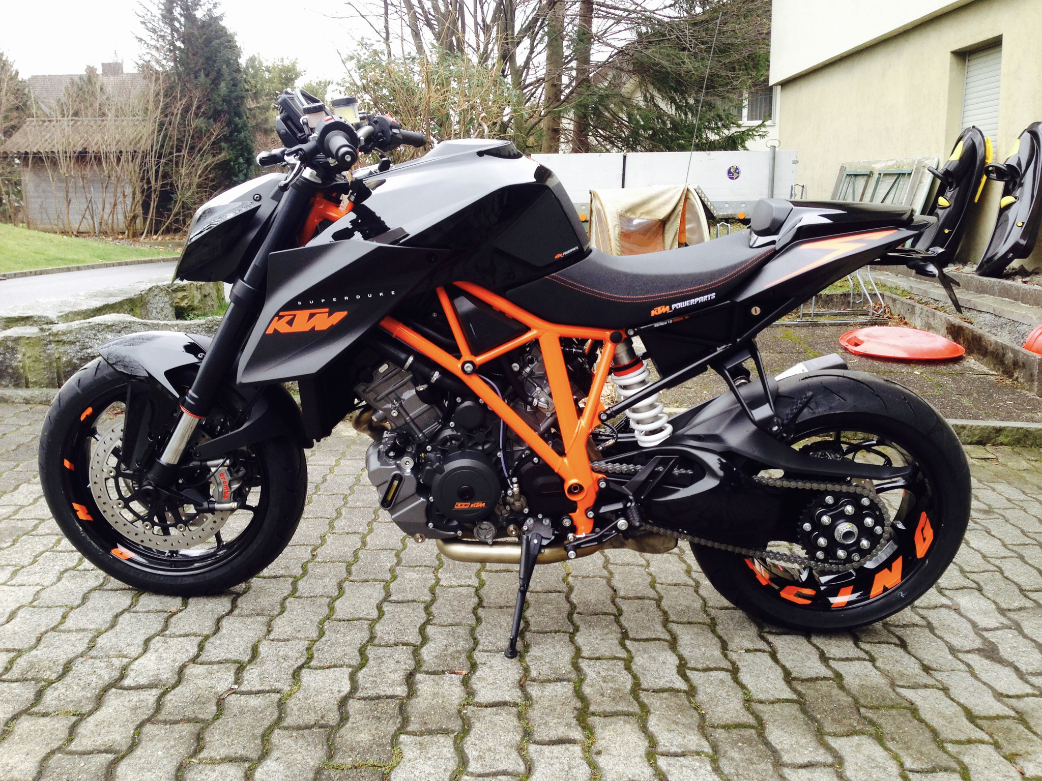 my KTM 1290 Super Duke